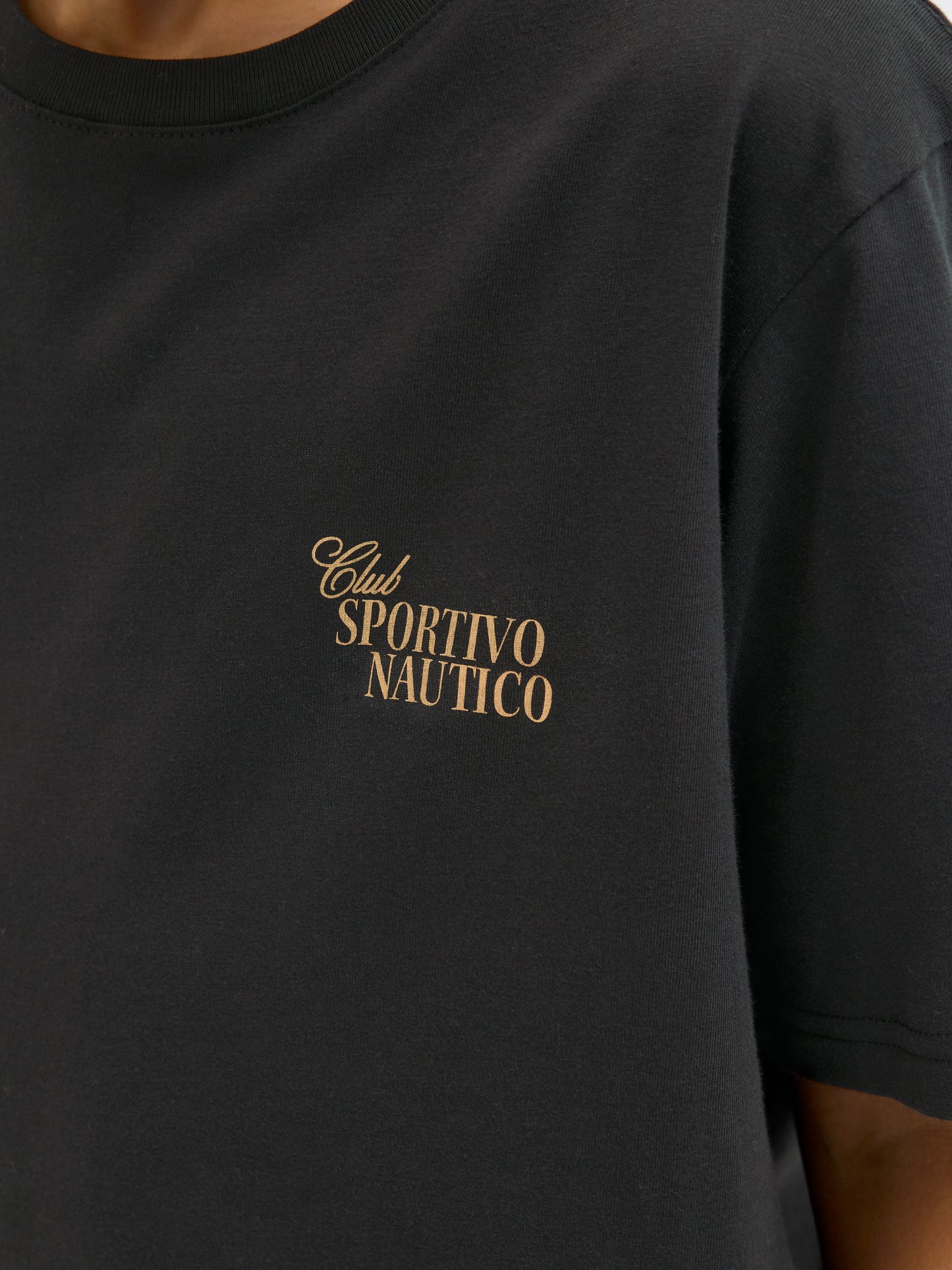 JORHYDRA CUTOUT TEE SS CREW NECK JNR