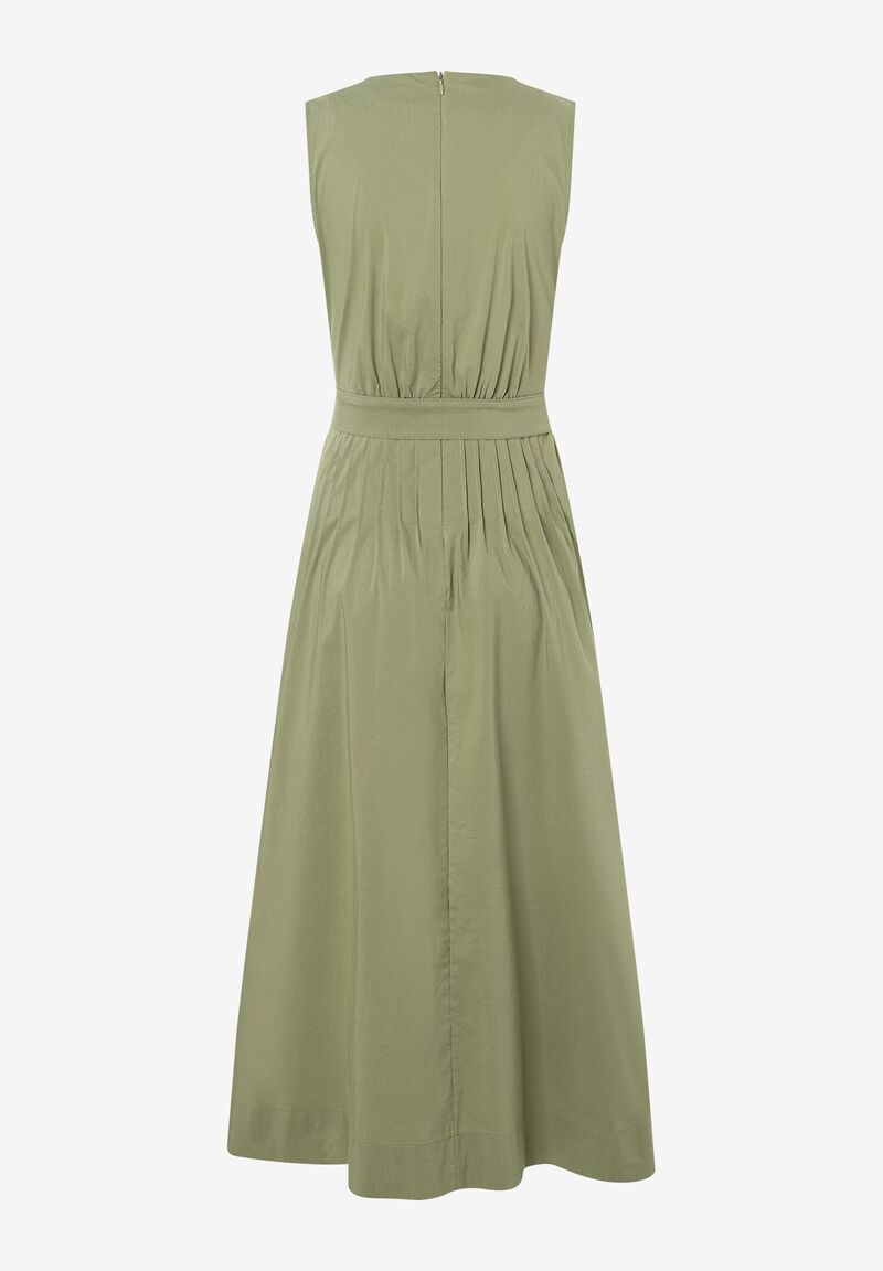 Maxikleid olive green Sommer-Kollektion