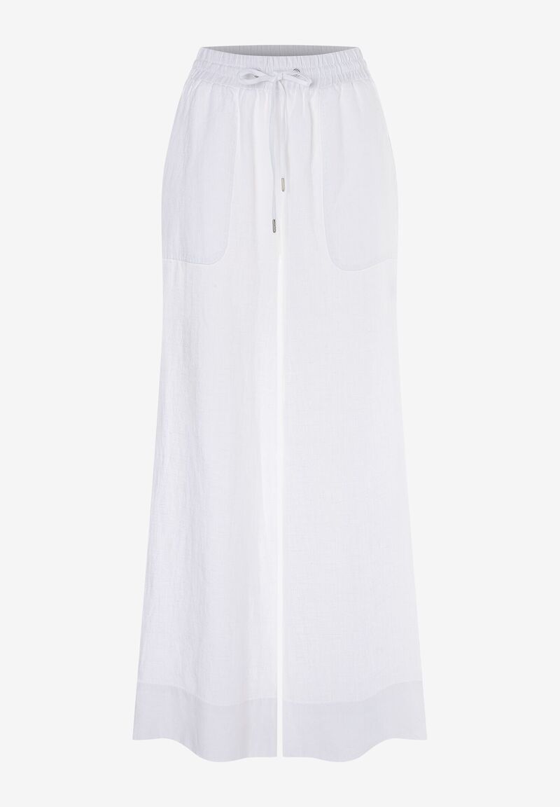 Leinenhose weiß Sommer-Kollektion