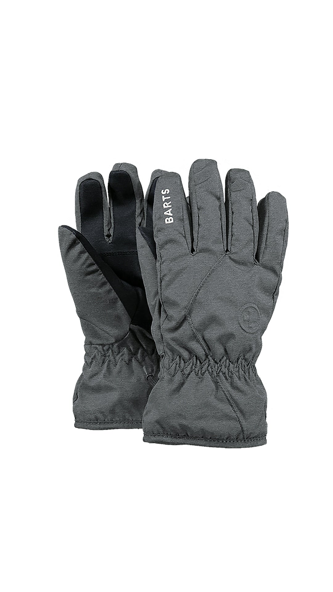 Basic Skigloves Kids, dark heather