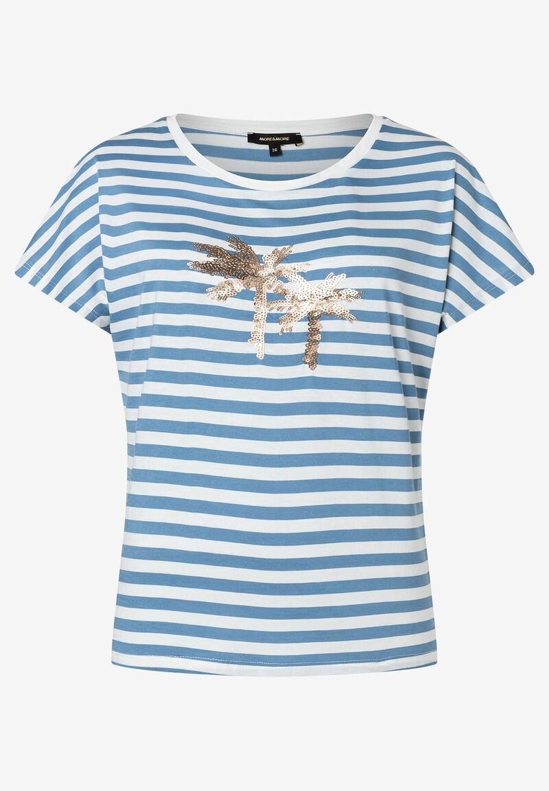 Streifenshirt blau/weiß Sommer-Kollektion