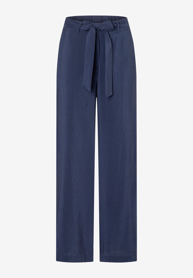 Hose mit Gürtel marine Sommer-Kollektion
