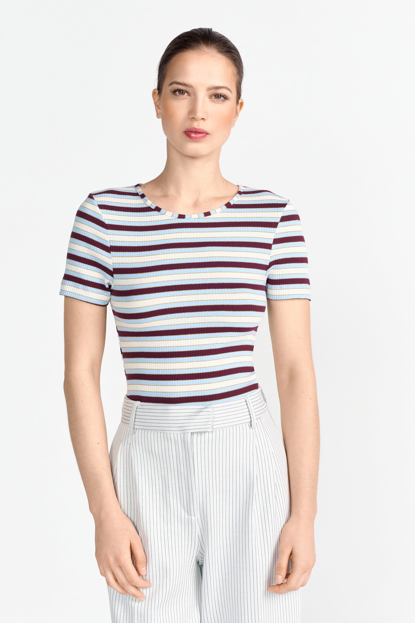 Multicolor Rib Shirt