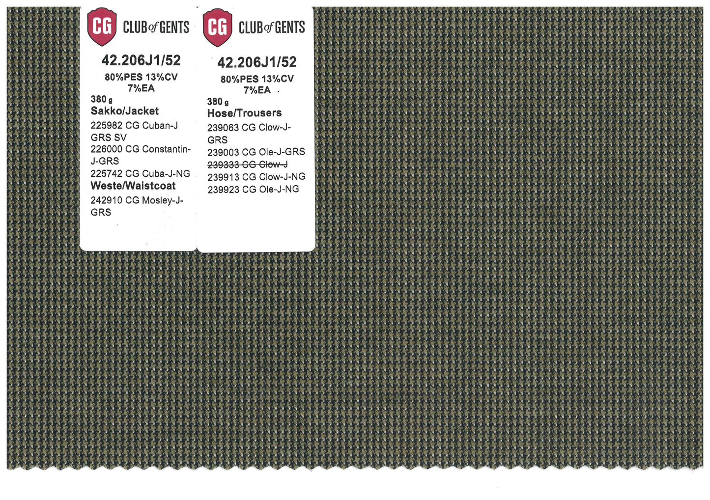 CG Clow-J-GRS Hose