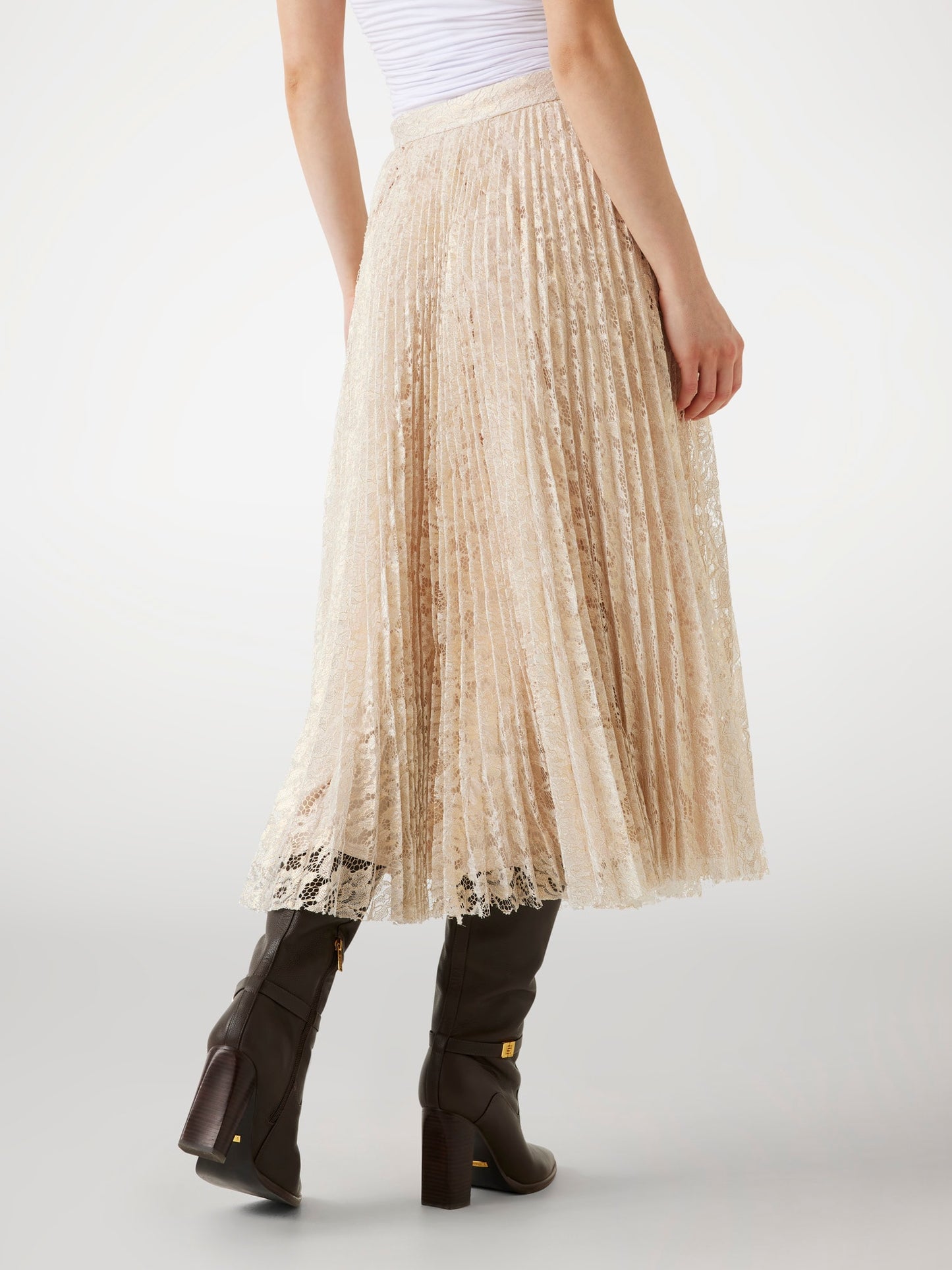 CHARLOTTE PLEATED SKIRT