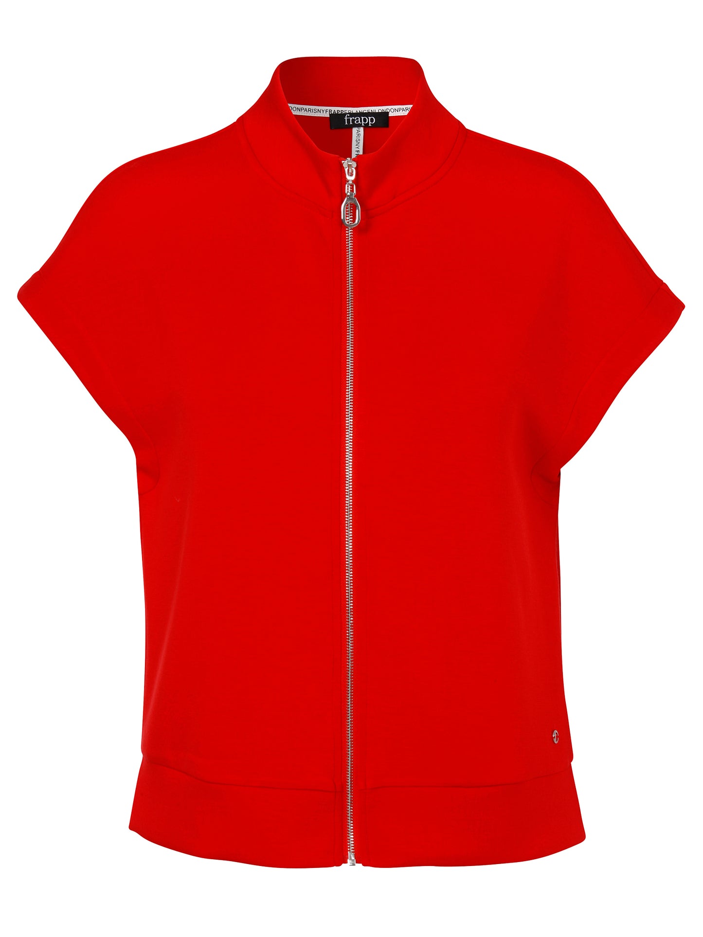 Weste Stehkragen Zipper