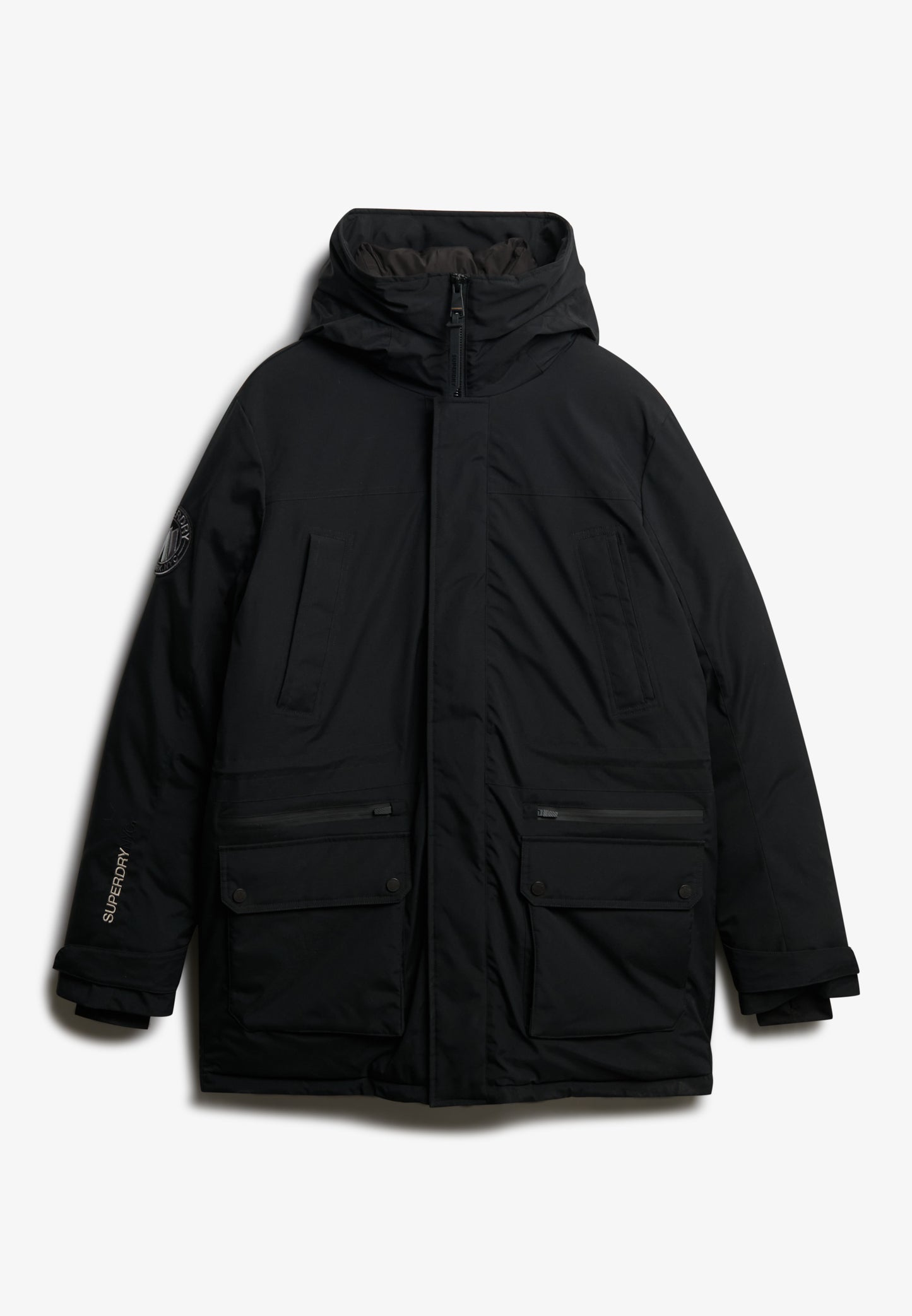 City Gepolsterter Parka Mantel
