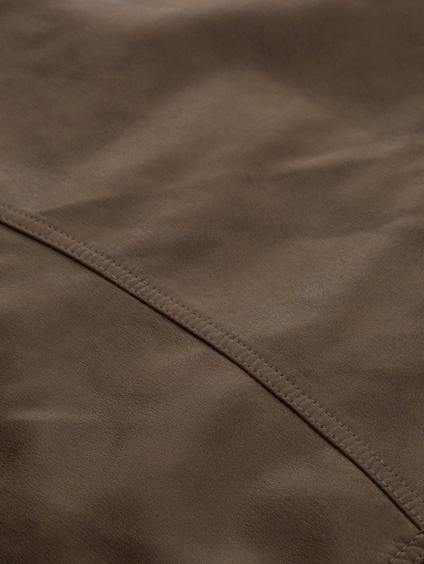 Bikerjacke aus Kunstleder