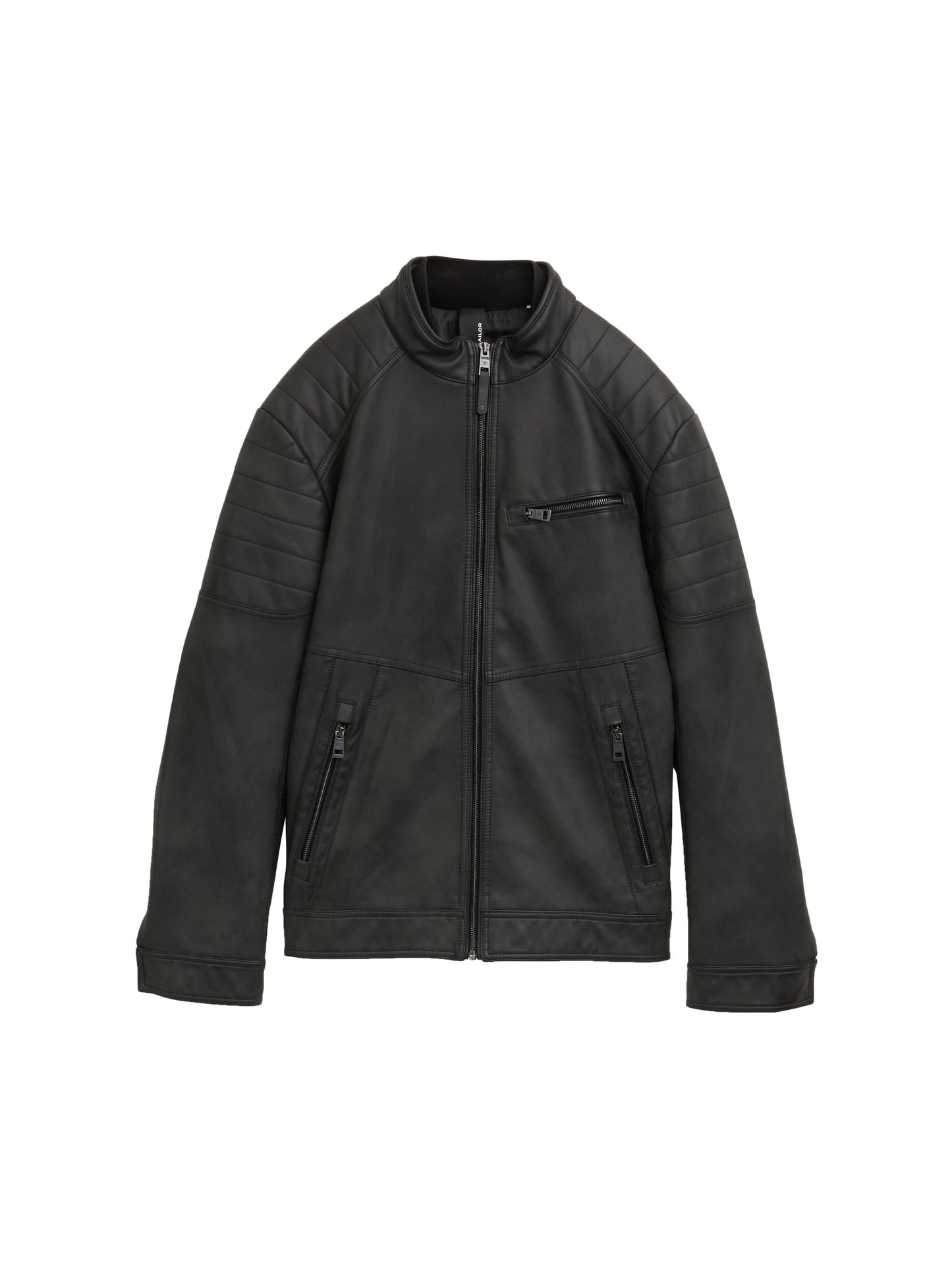 Bikerjacke aus Kunstleder