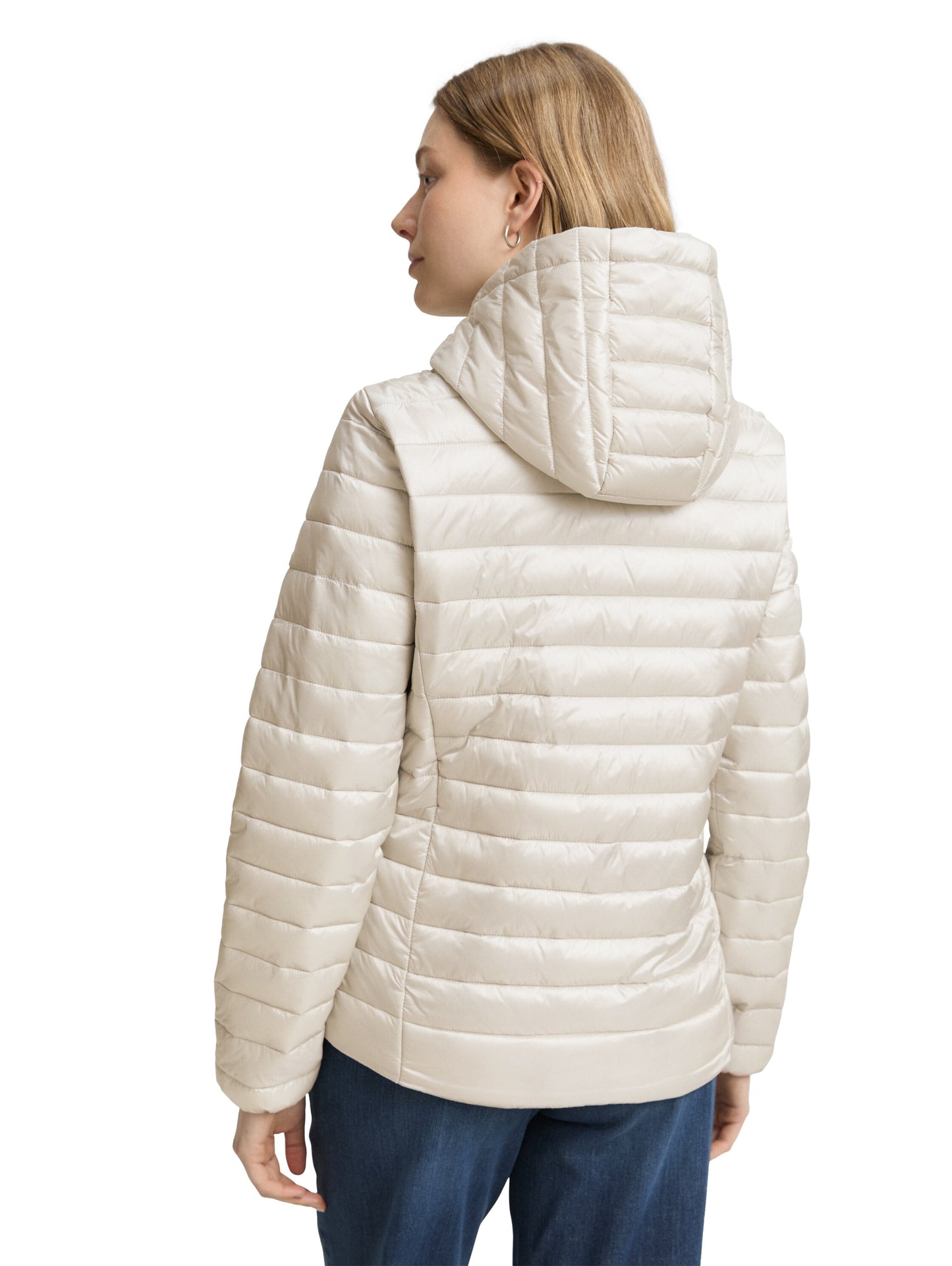 Lightweight Steppjacke mit Kapuze