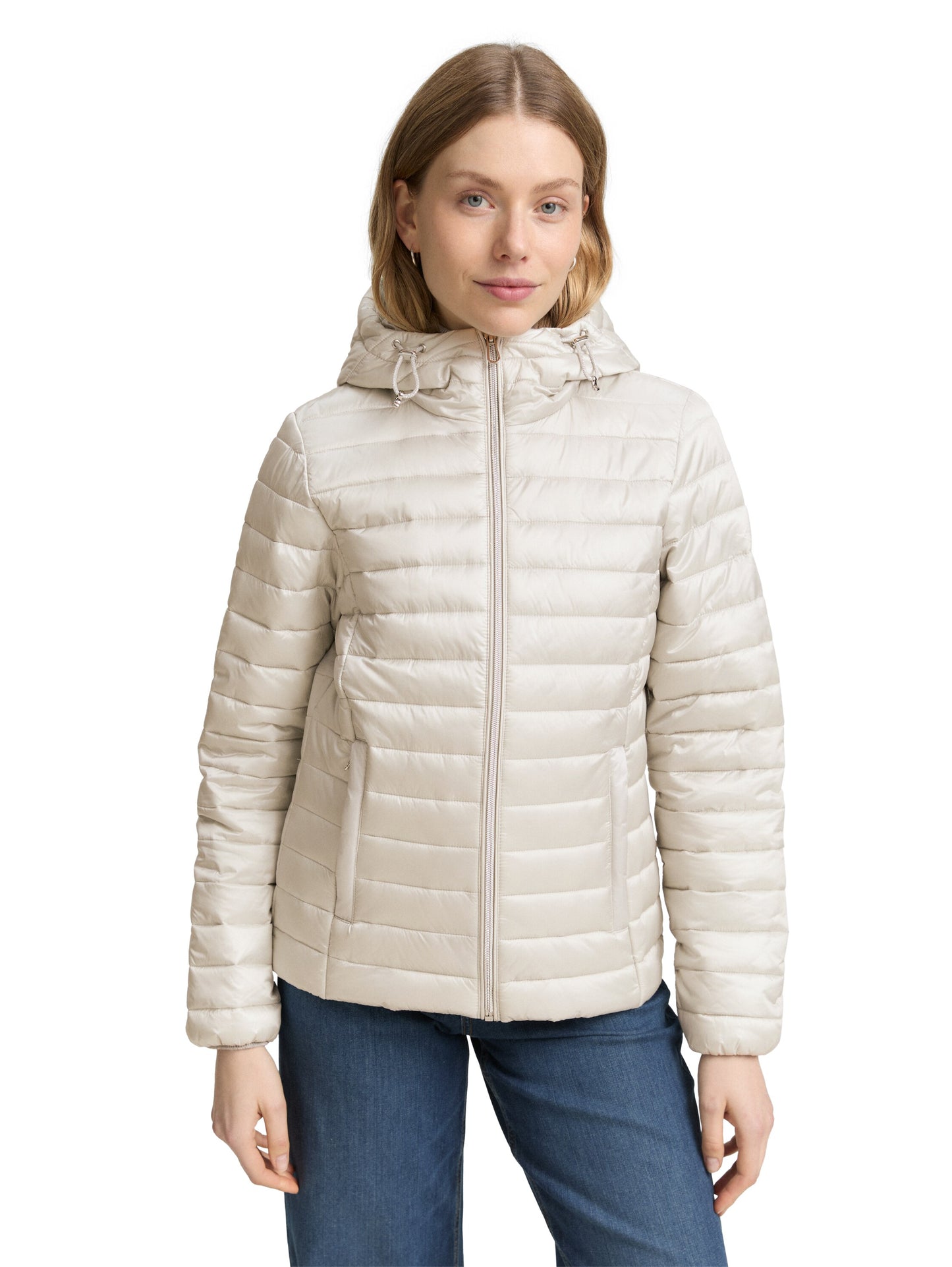 Lightweight Steppjacke mit Kapuze