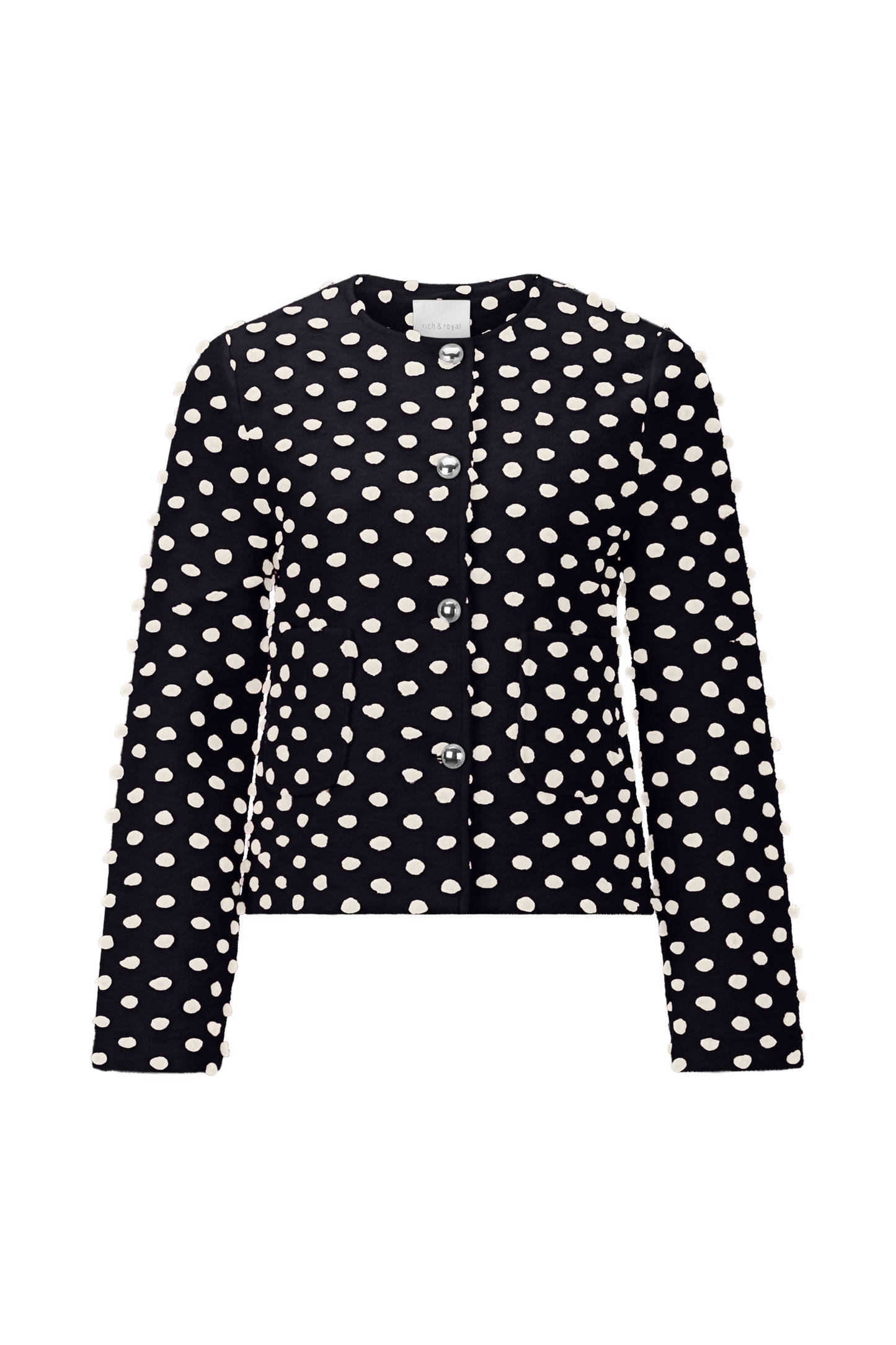 Wool Jacket with Dots