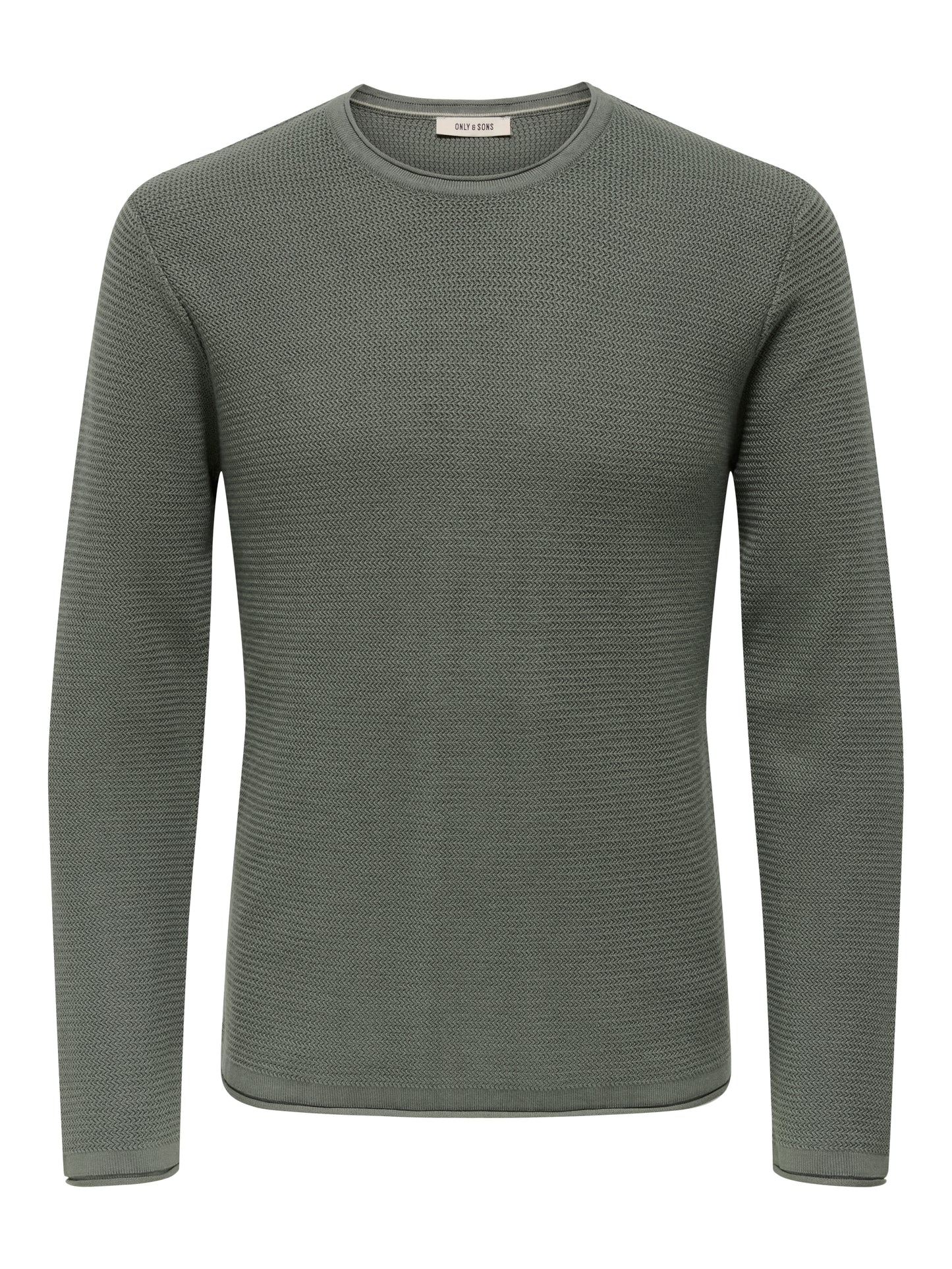 ONSERIC REG 12 STRUC CREW KNIT NOOS
