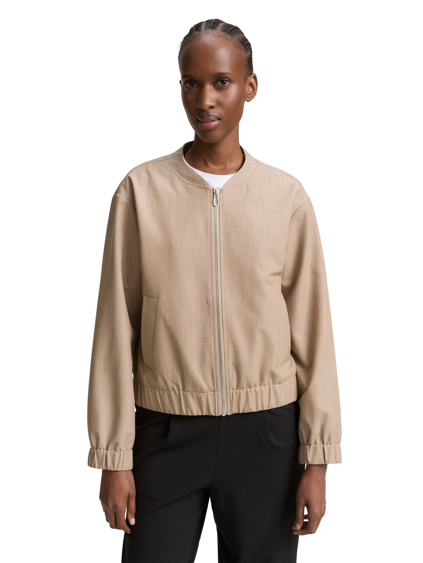 Regular Fit Bomber Blazer