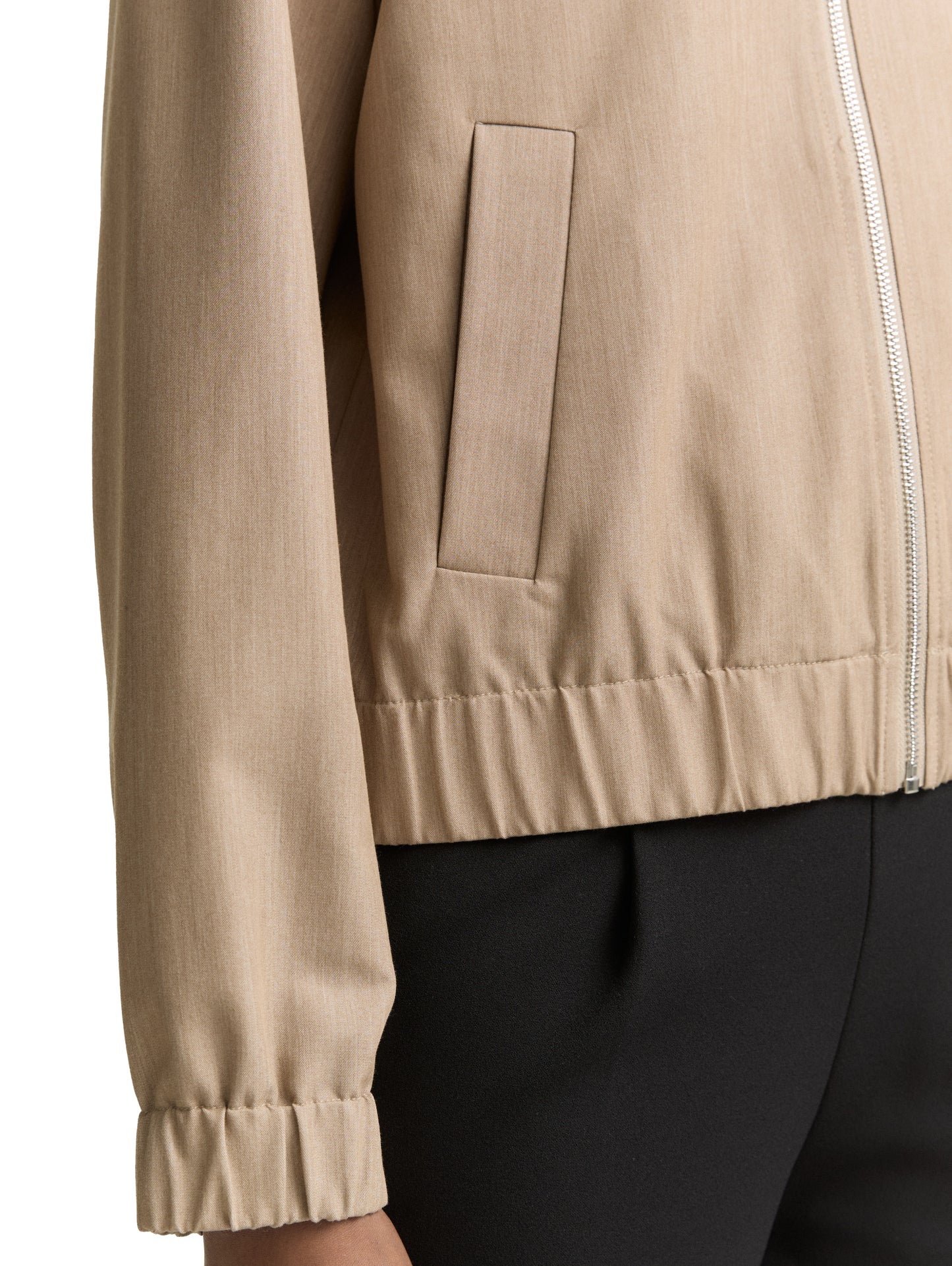 Regular Fit Bomber Blazer