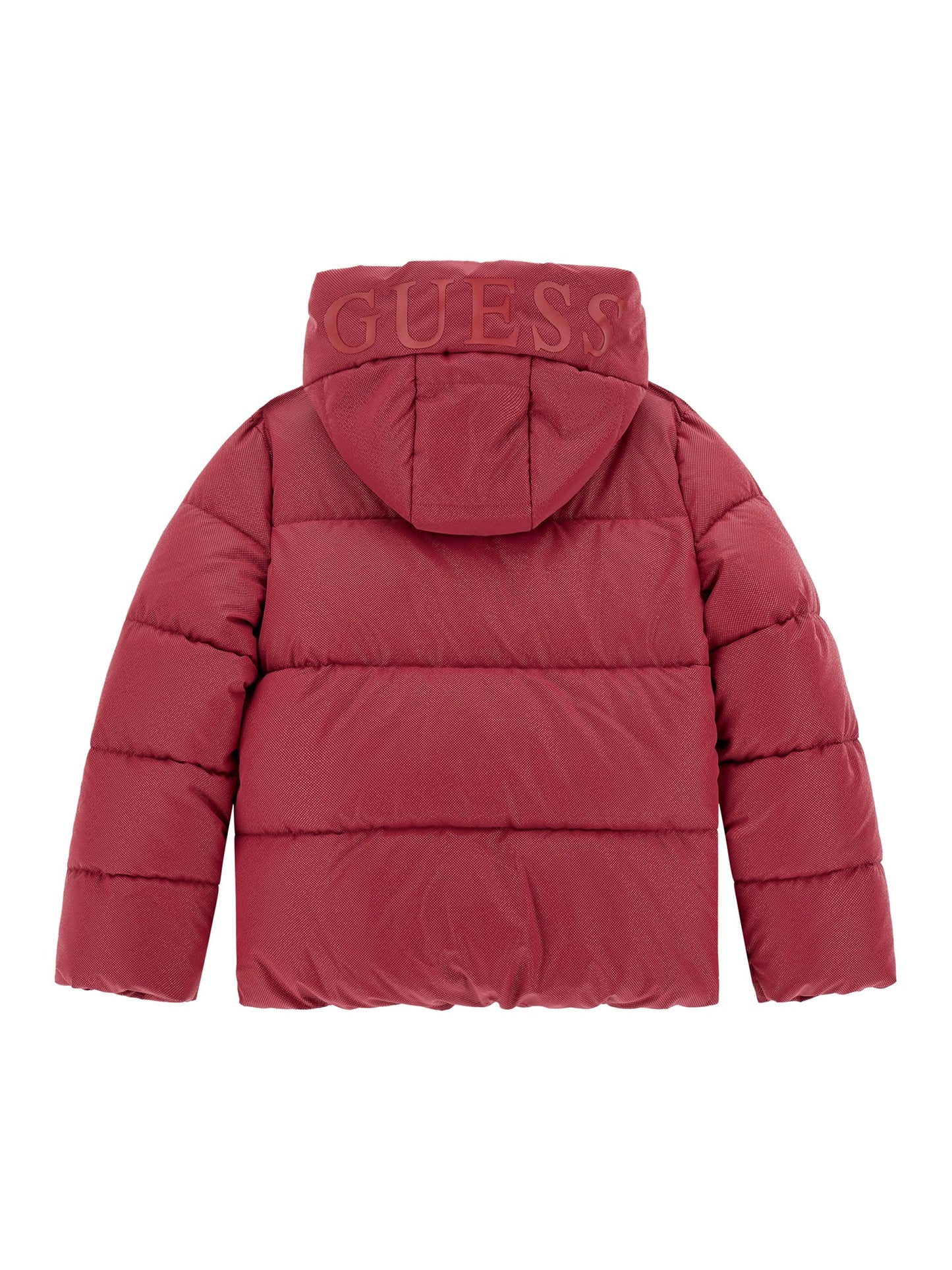 HOODED LS PADDED PUFFER W/ZIP