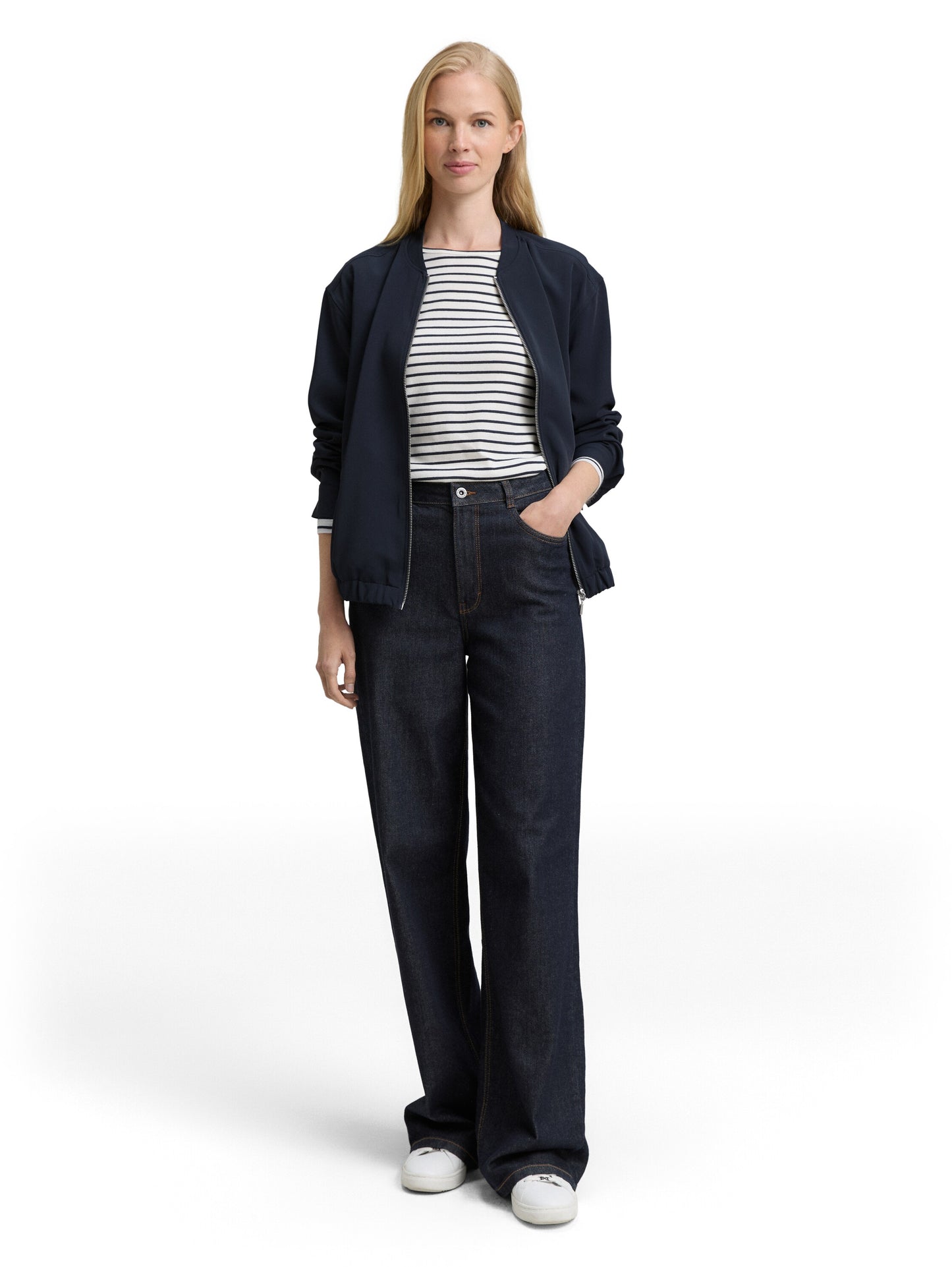Loose Fit Blouson Jacke