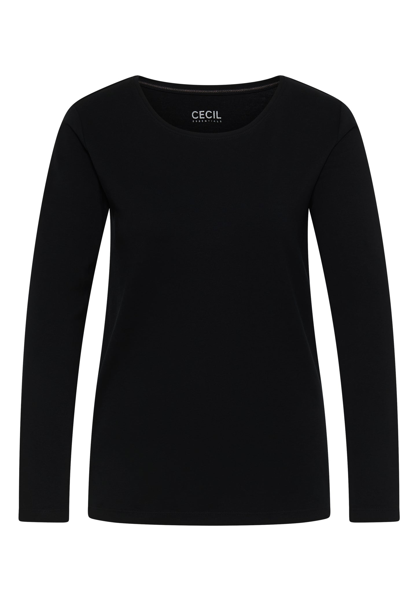 Basic Langarmshirt