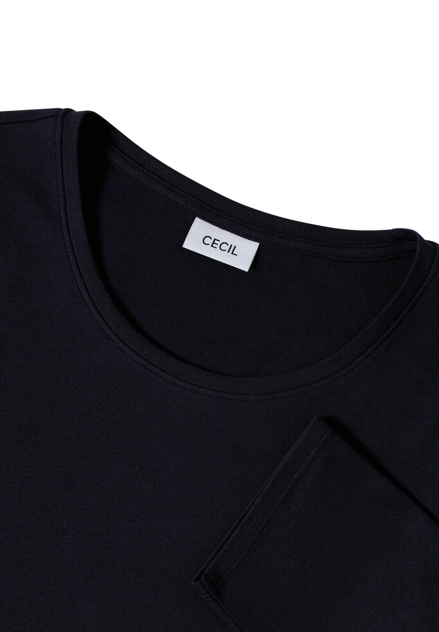 Basic Langarmshirt