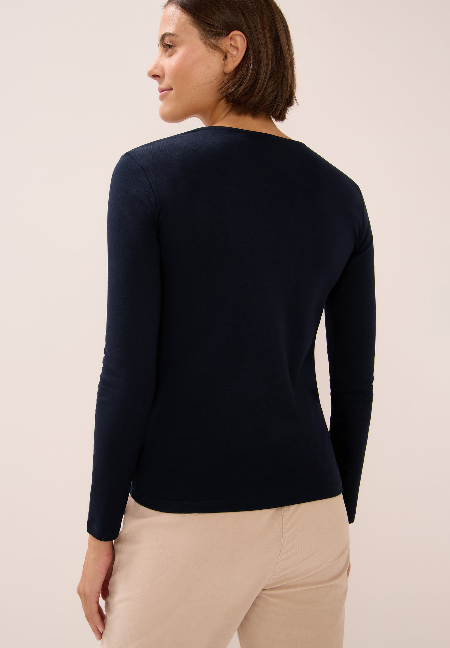 Basic Langarmshirt
