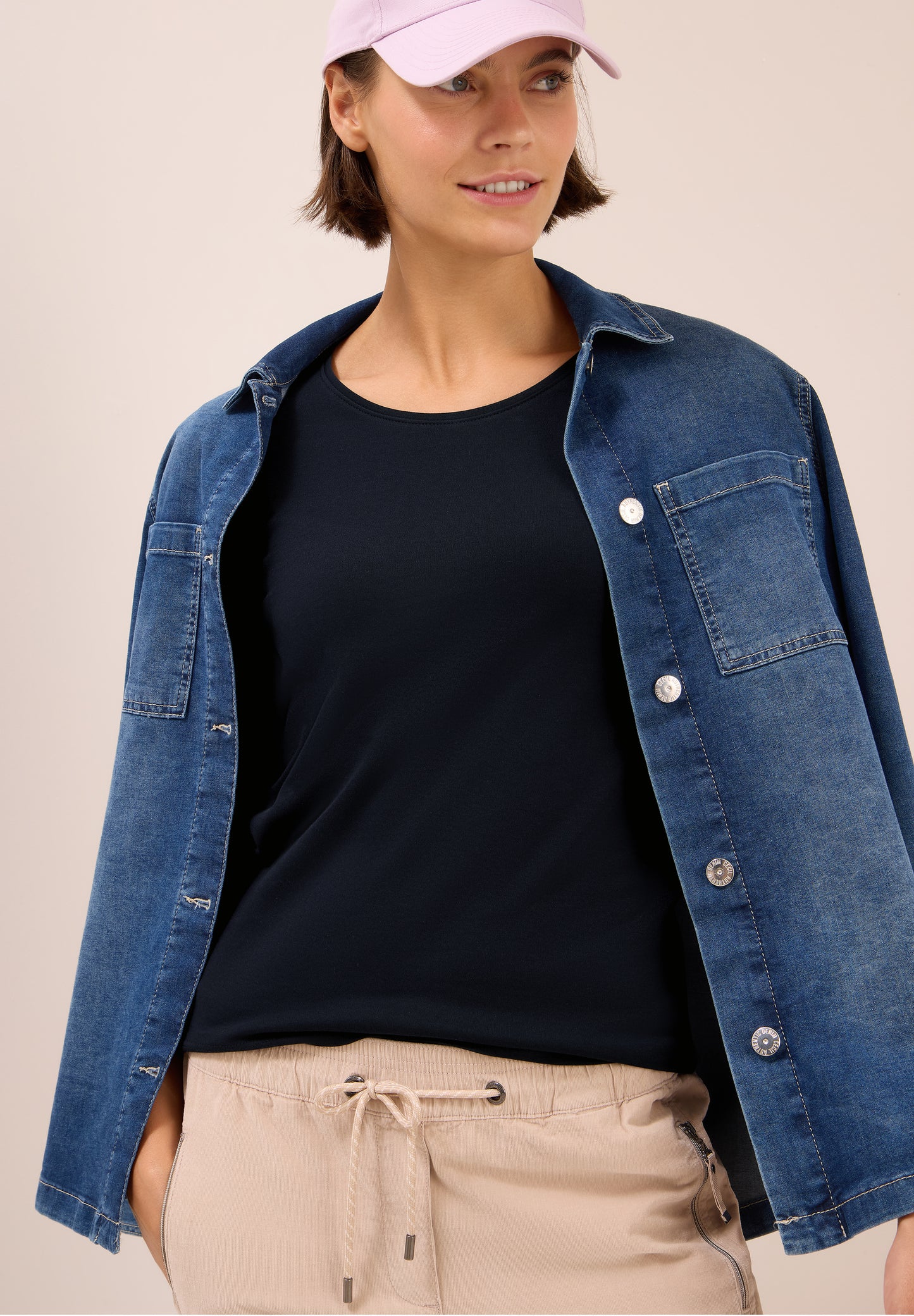 Basic Langarmshirt