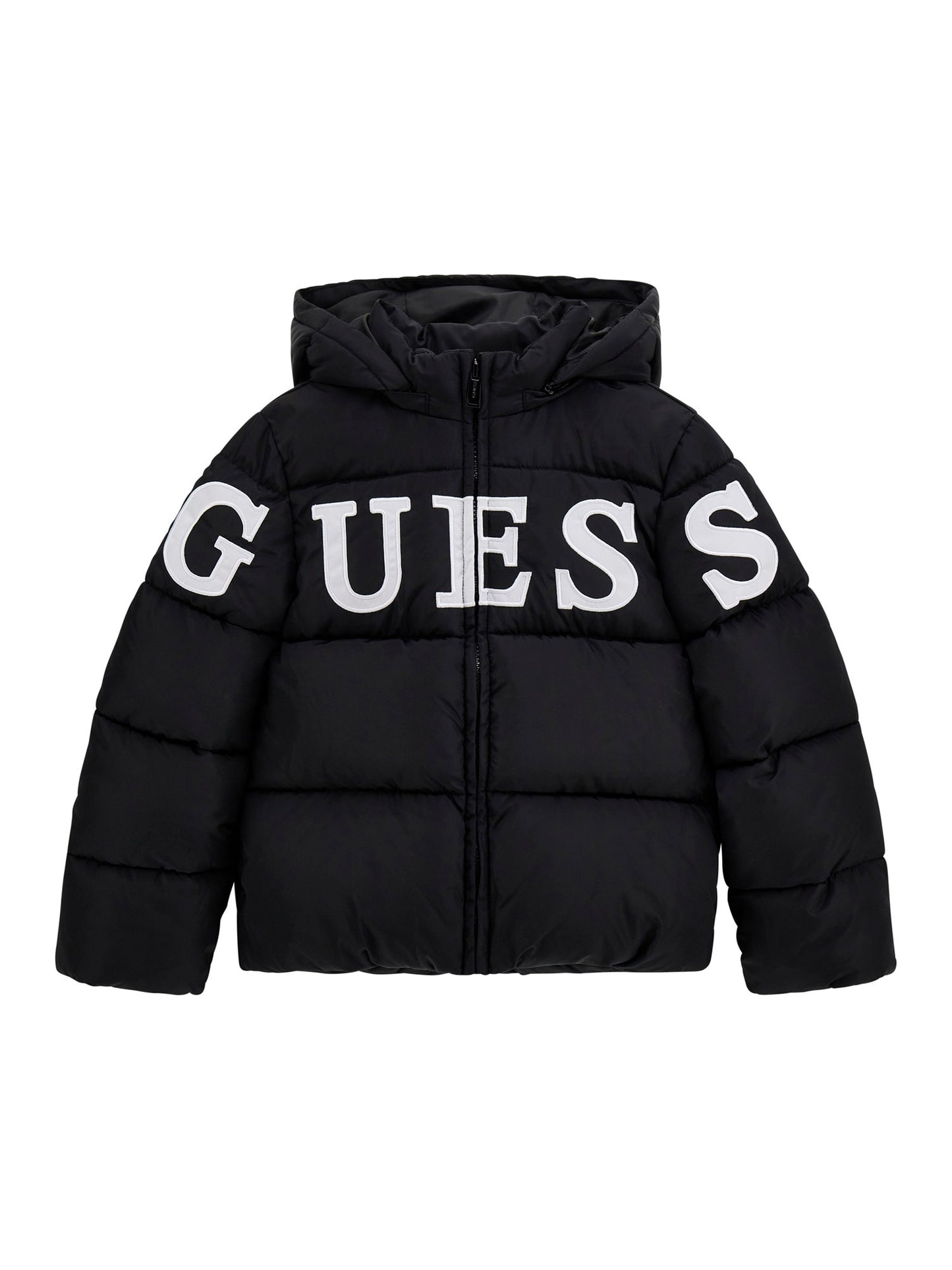 HOODED PADDED LS PUFFER W/ZIP