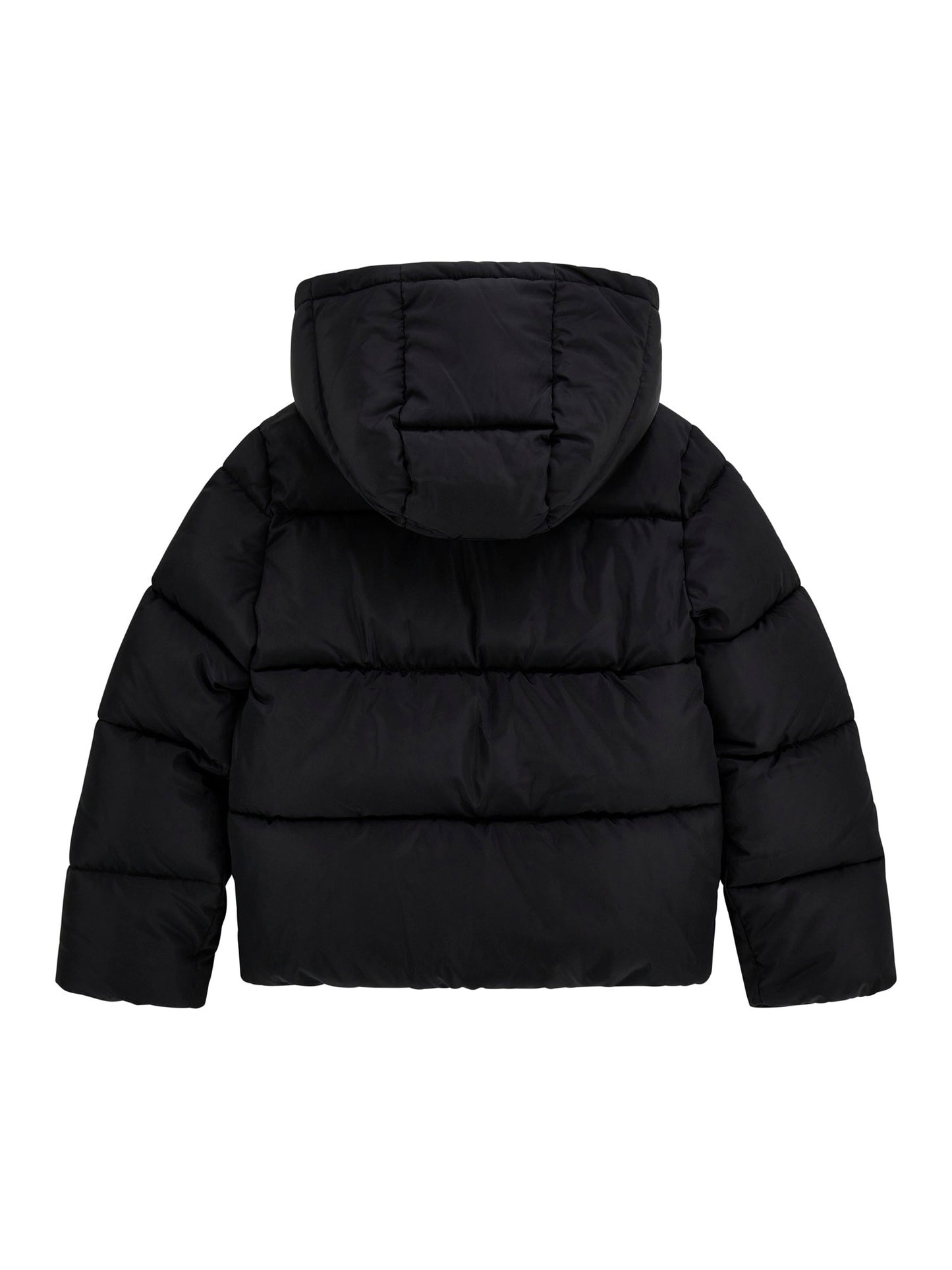 HOODED PADDED LS PUFFER W/ZIP