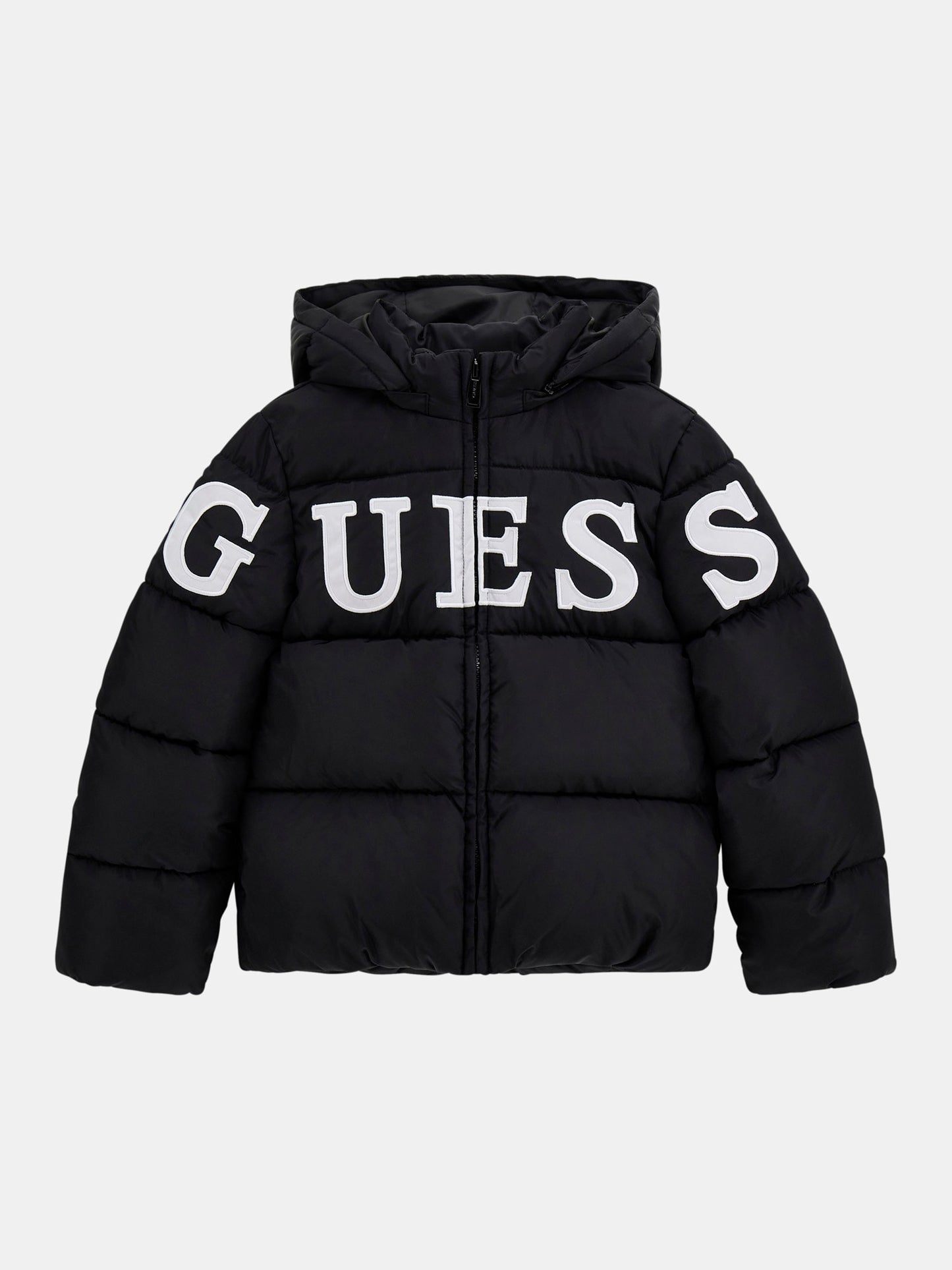 HOODED PADDED LS PUFFER W/ZIP
