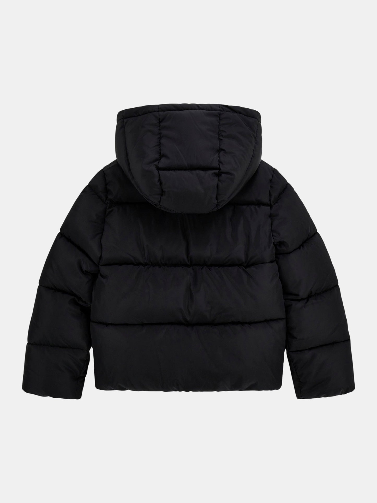 HOODED PADDED LS PUFFER W/ZIP