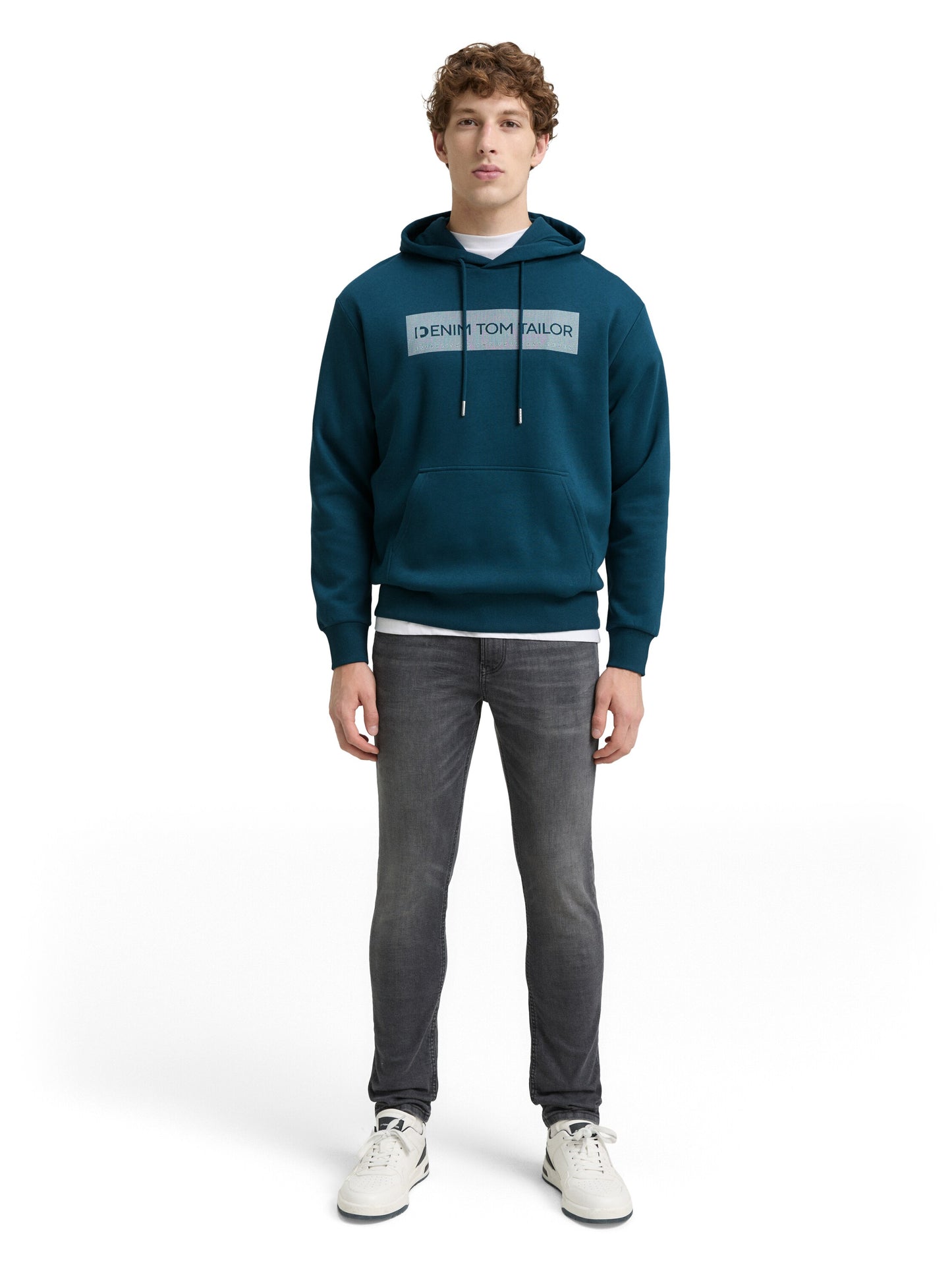 Hoodie Sweatshirt mit Print