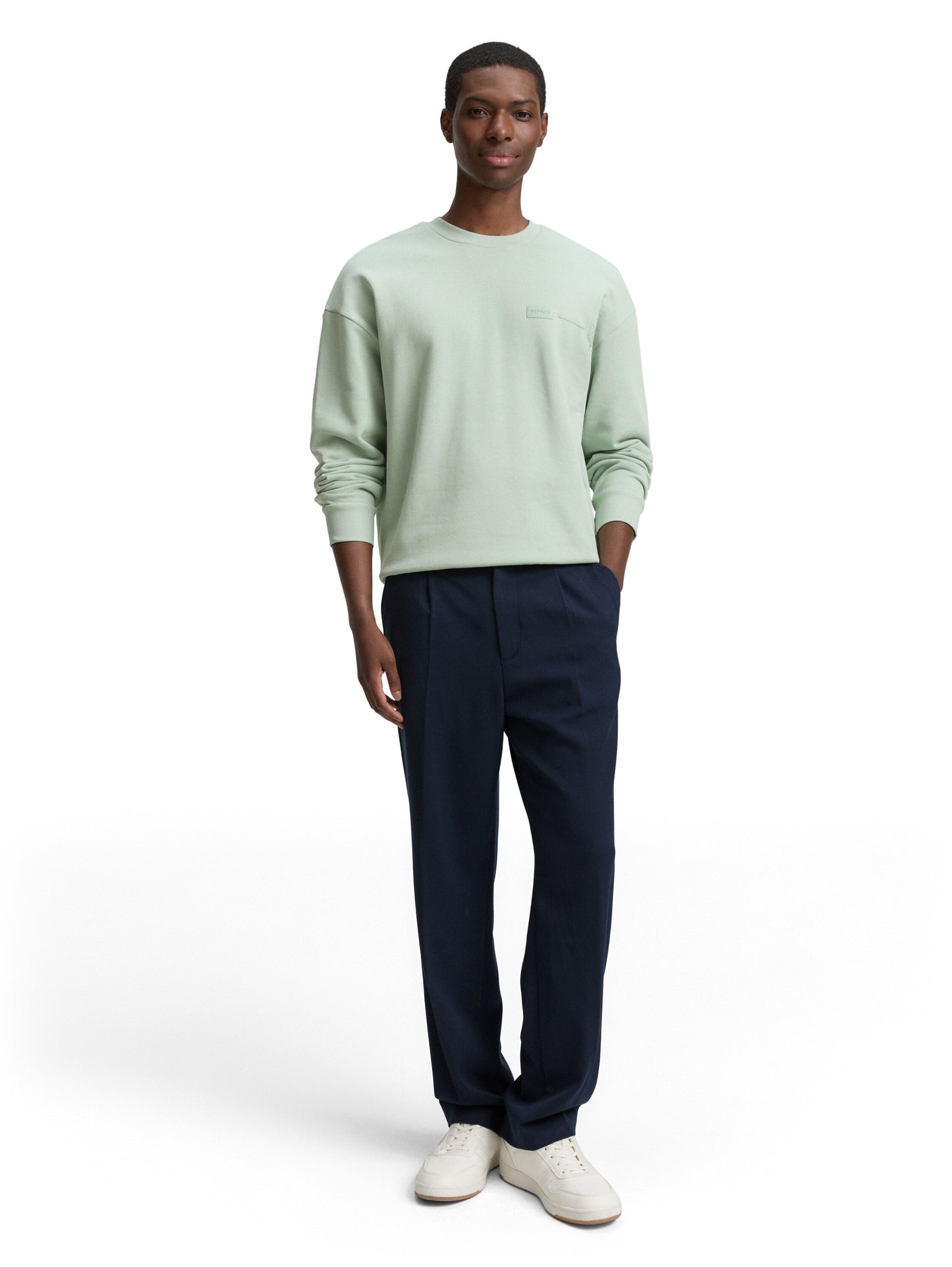 Relaxed Fit Sweatshirt mit Rückenprint