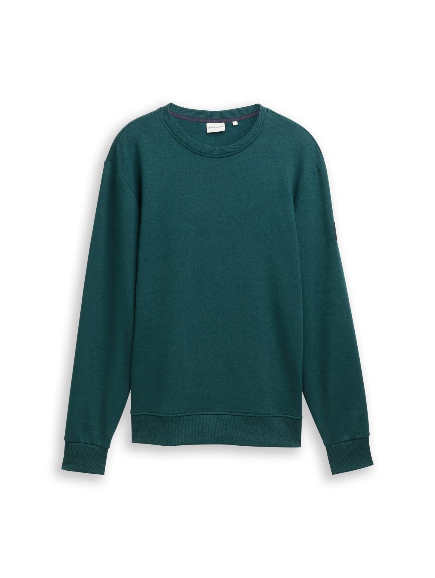 Sweatshirt in Melange-Optik