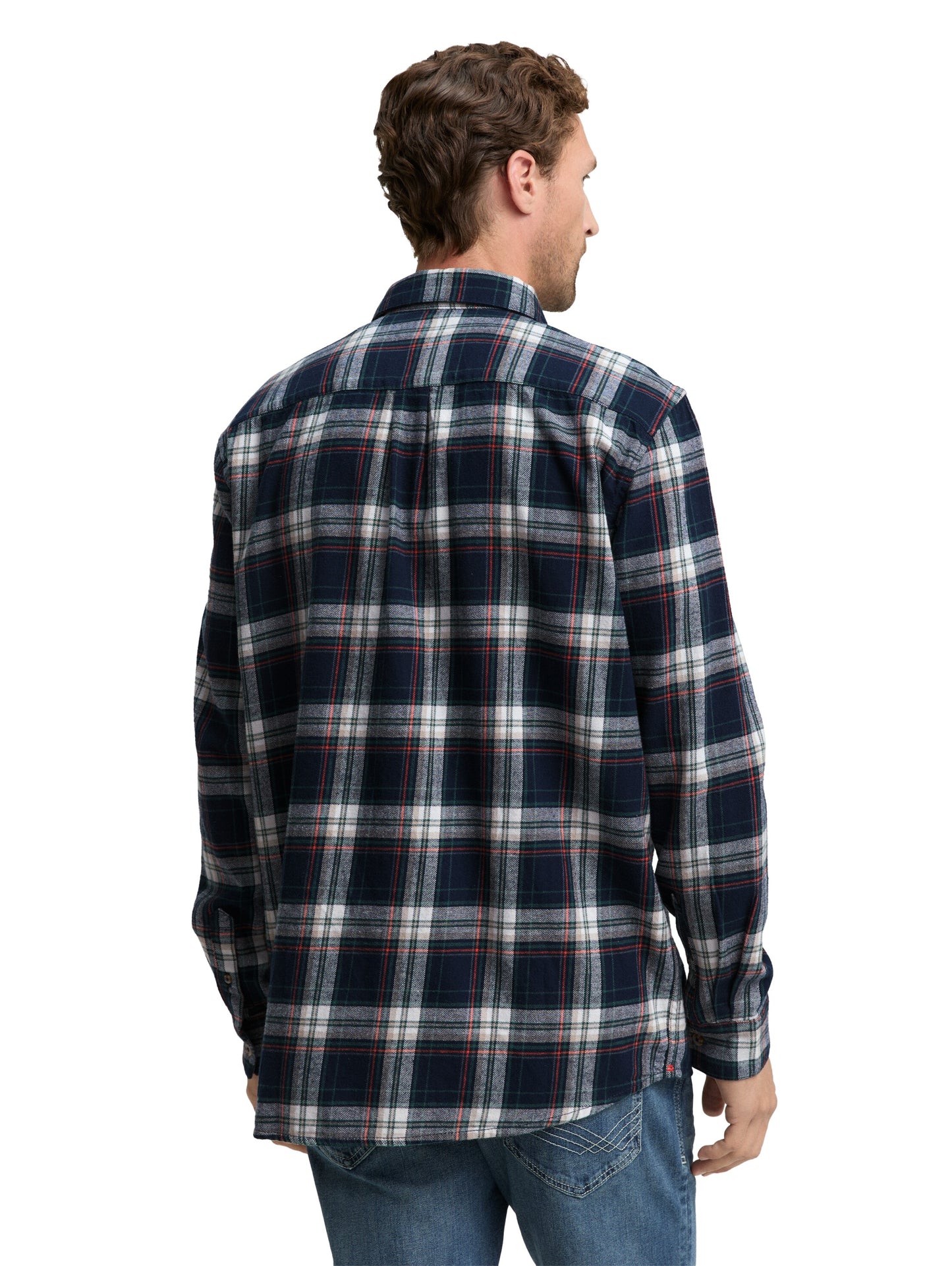 Comfort Fit Flanell-Hemd mit Karomuster