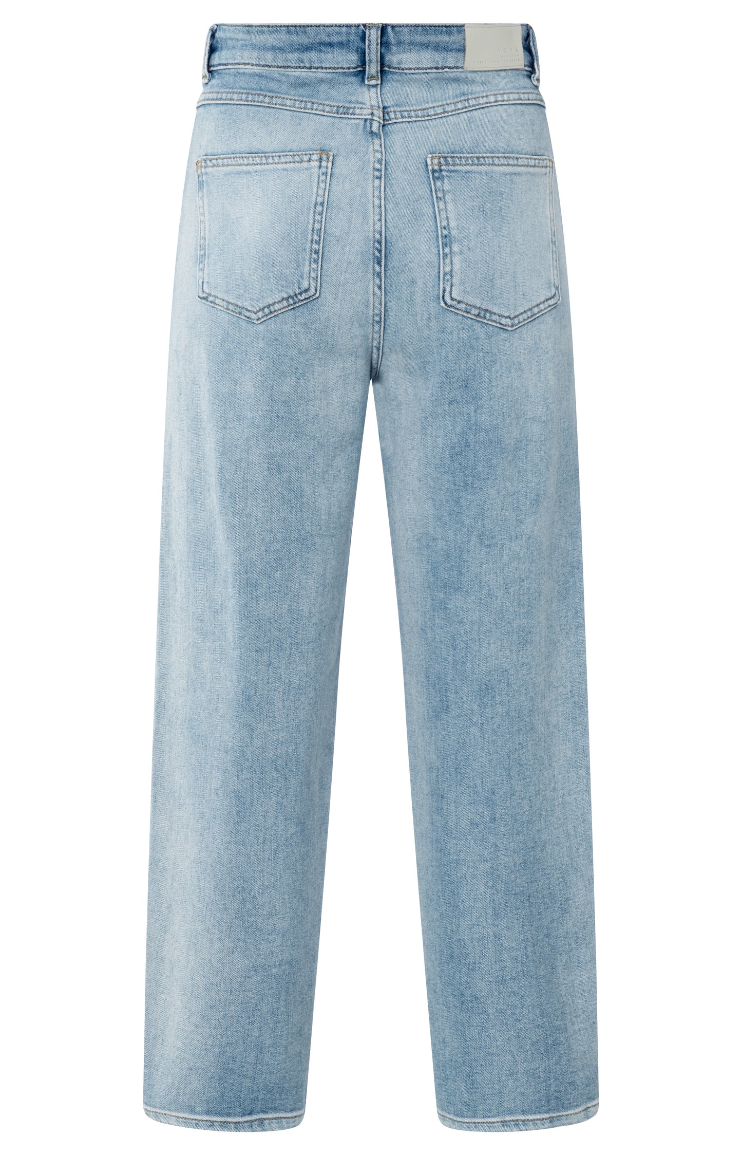 Loose fit hw denim, LIGHT BLUE DENIM