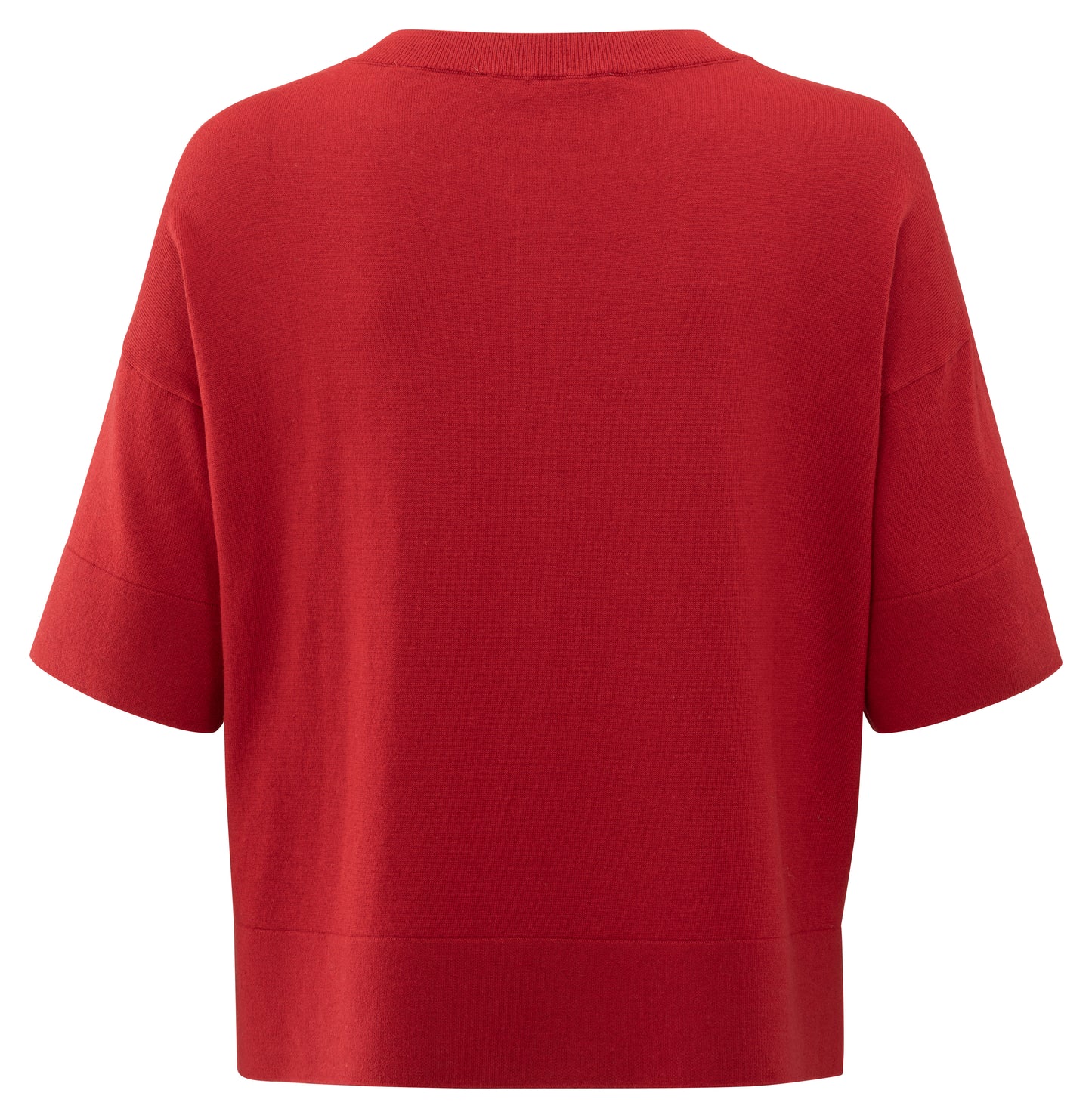 Oversize-Cardigan, SCARLET SAGE RED