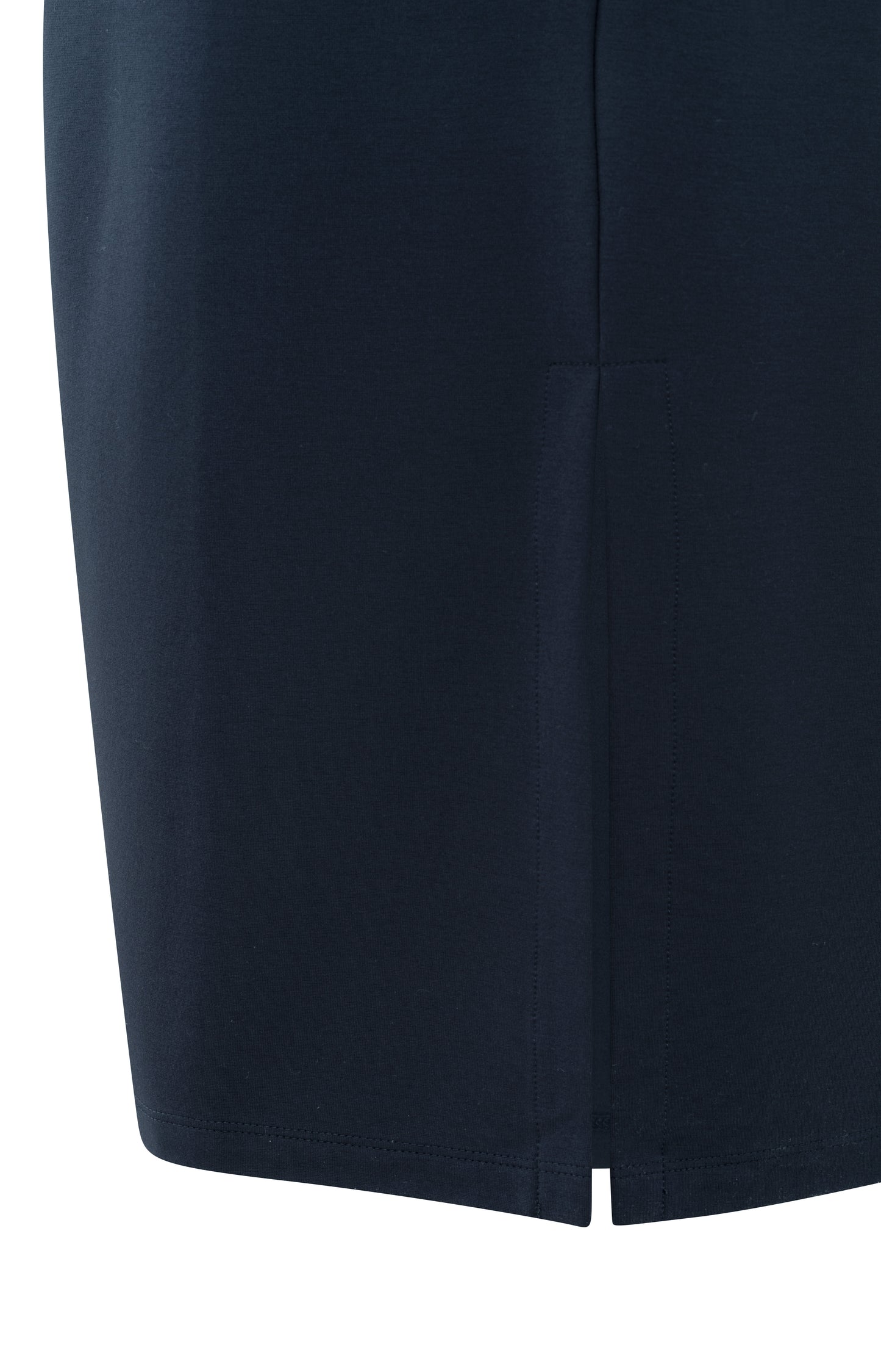 Kleid mit V-Ausschnitt, TOTAL ECLIPSE BLUE