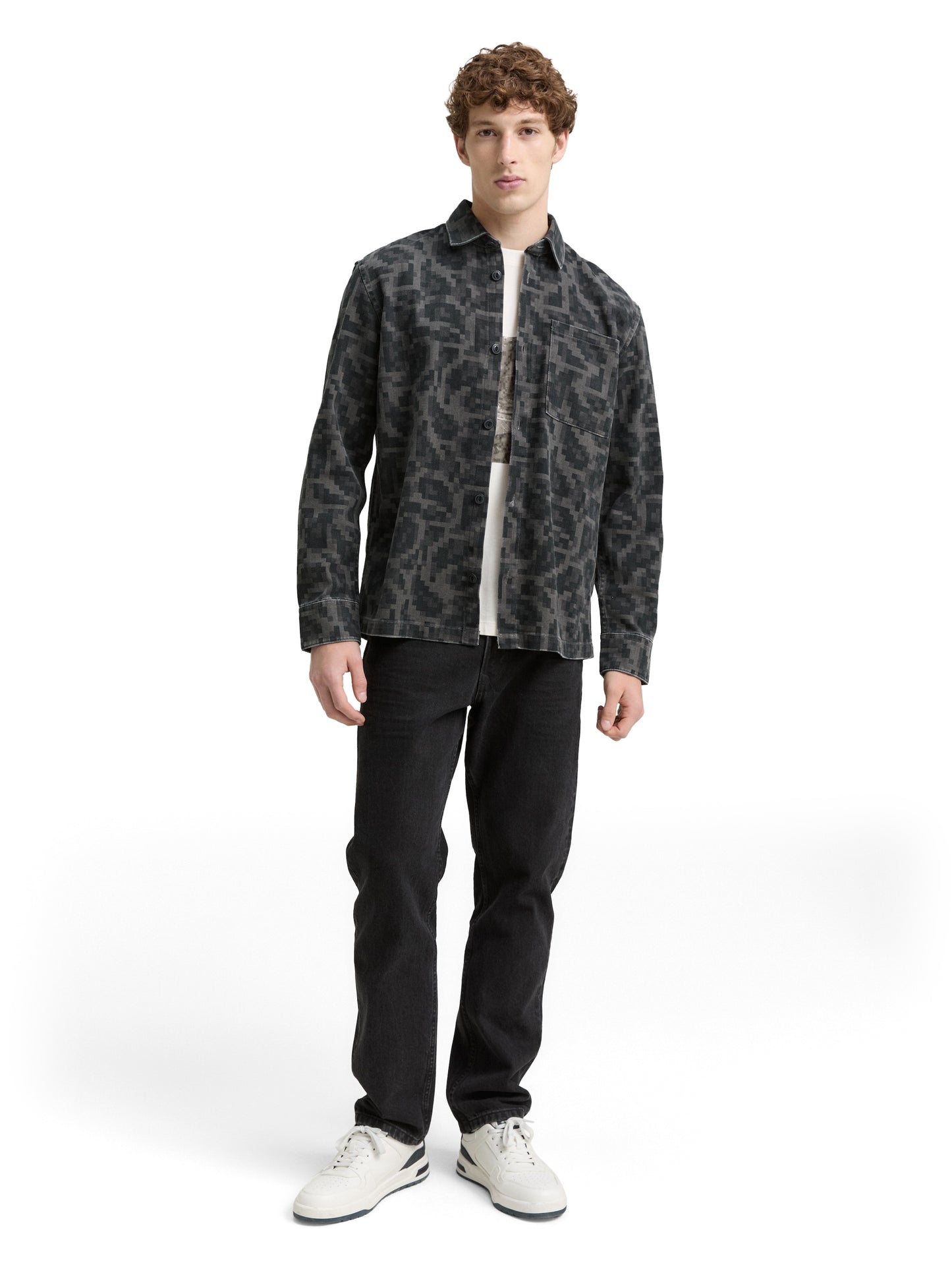 Overshirt mit Brusttasche