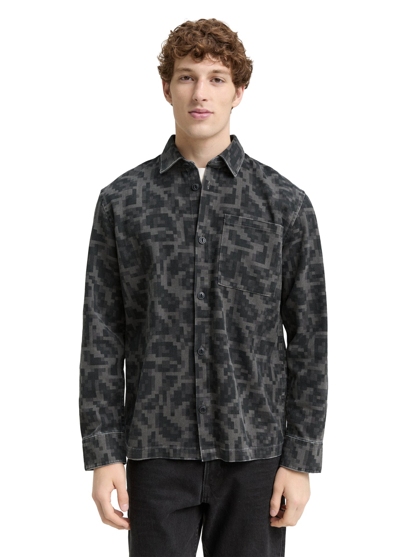 Overshirt mit Brusttasche