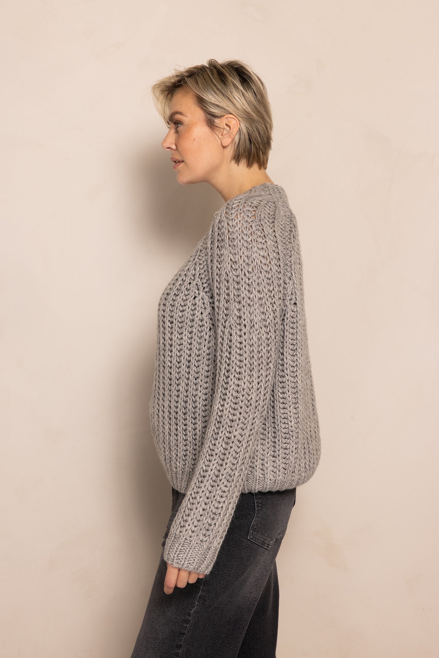 Zhrill Strickpullover F182 grey