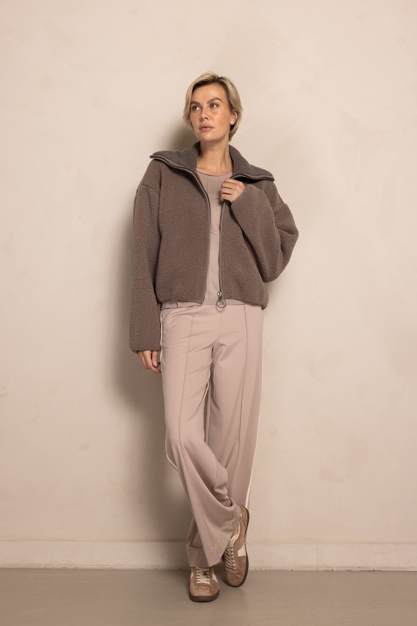 Zhrill Jacke F264 taupe