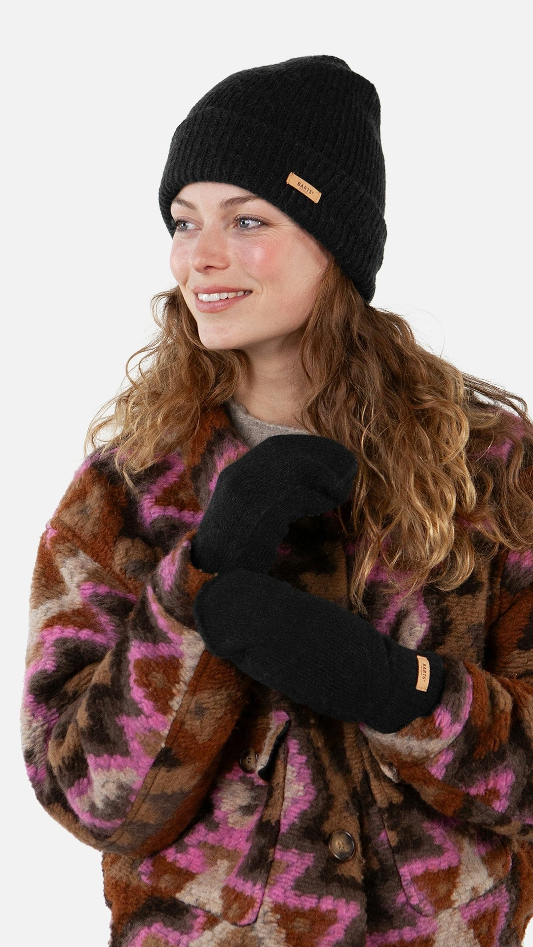 Witzia Mitts, black