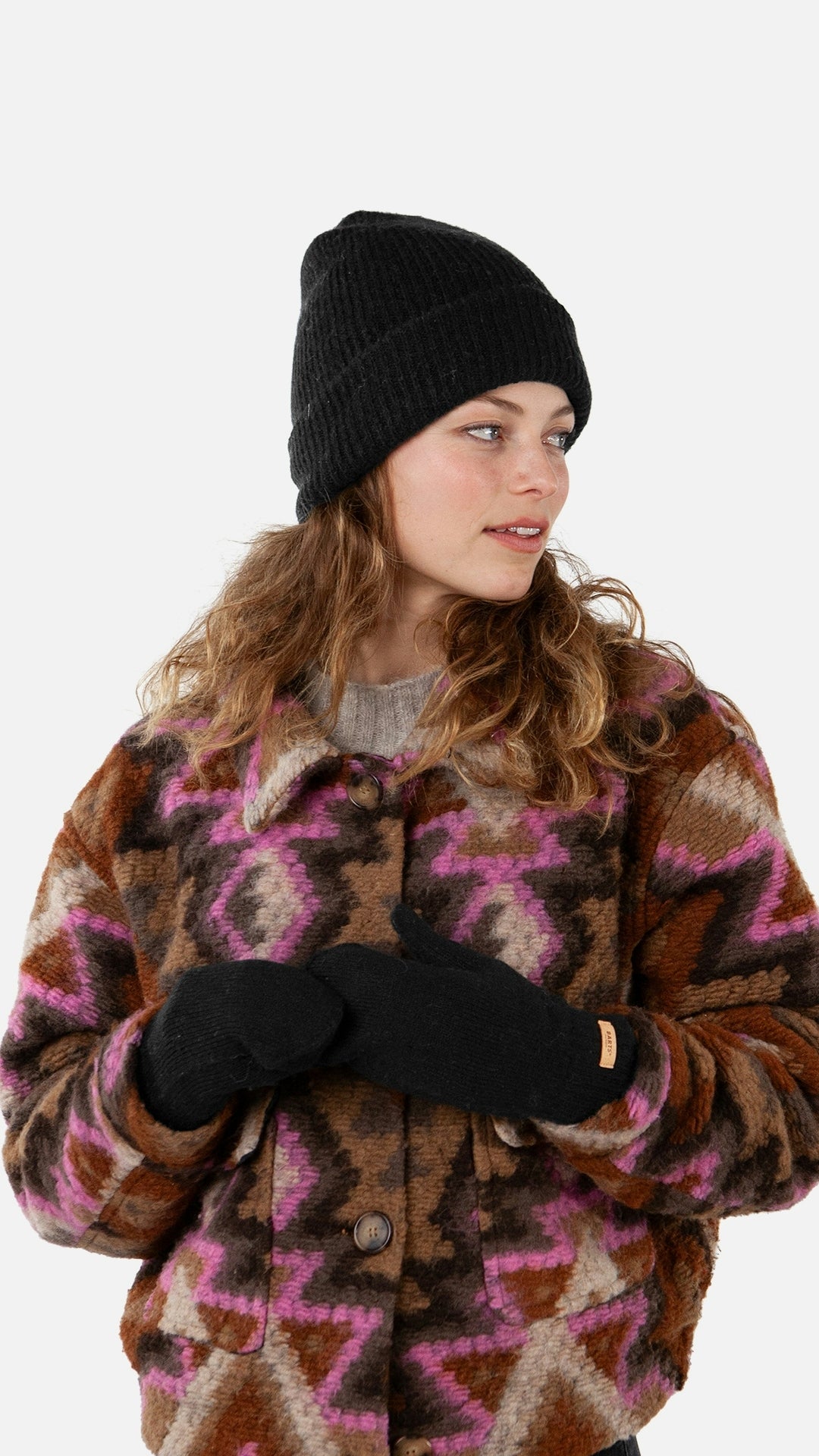 Witzia Mitts, black