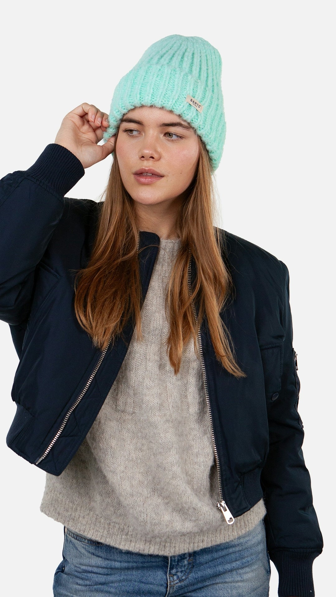 Wellawaya Beanie, water blue