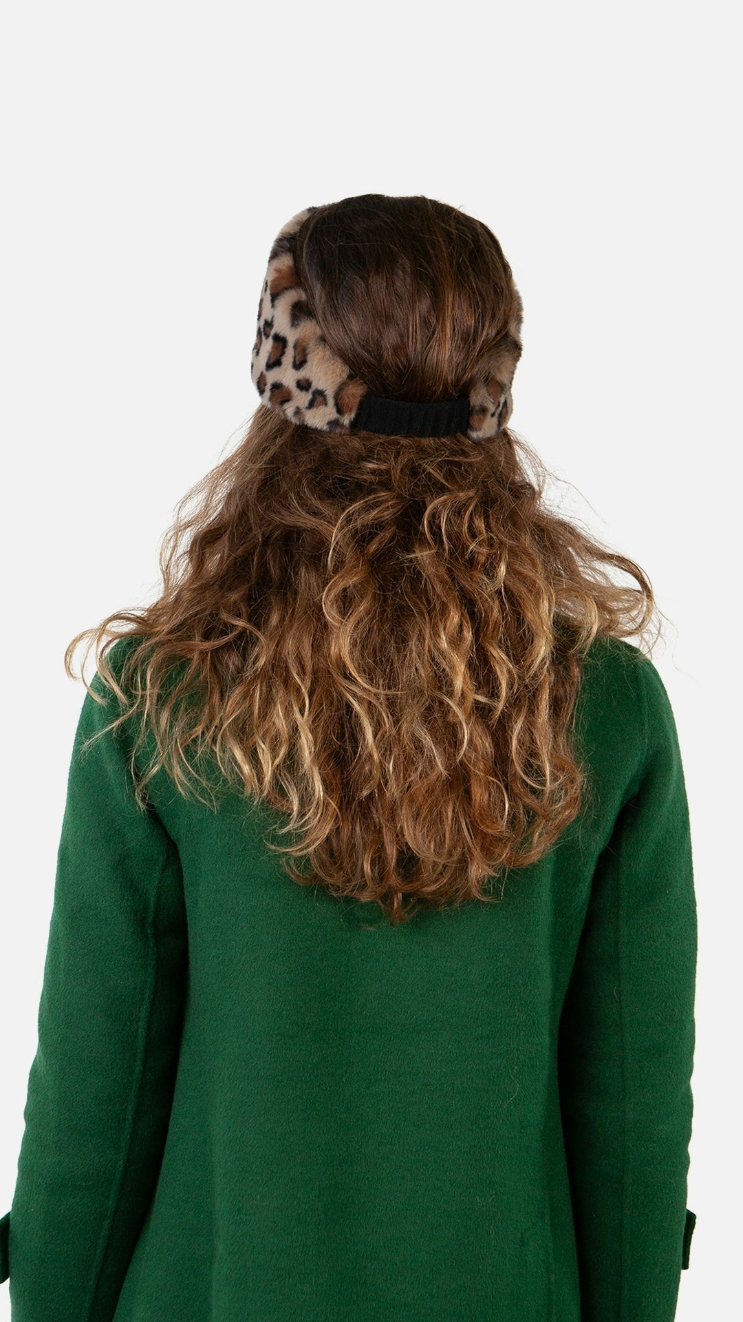 Breanne Headband, print brown