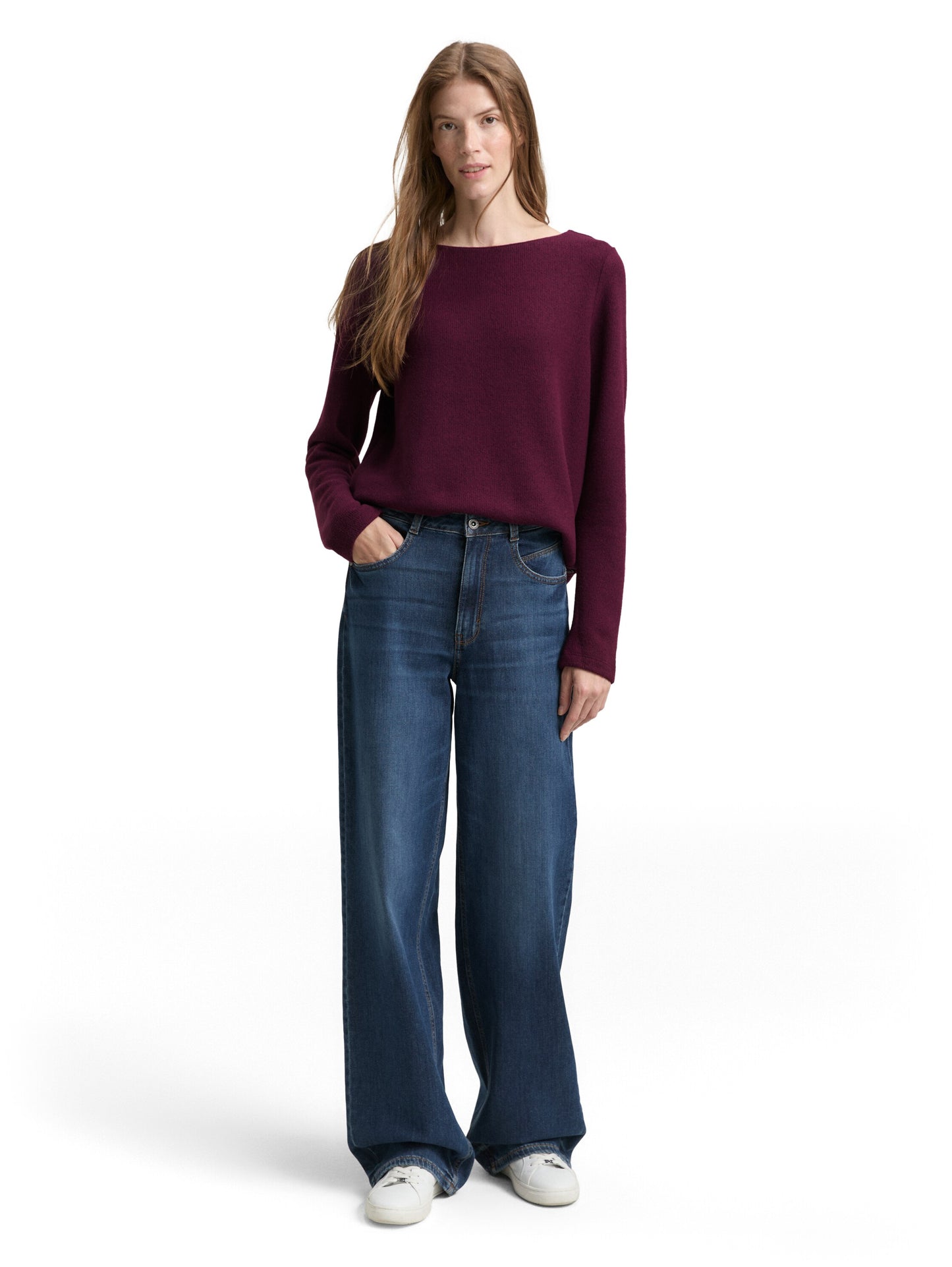 Sweatshirt mit Knopf-Details
