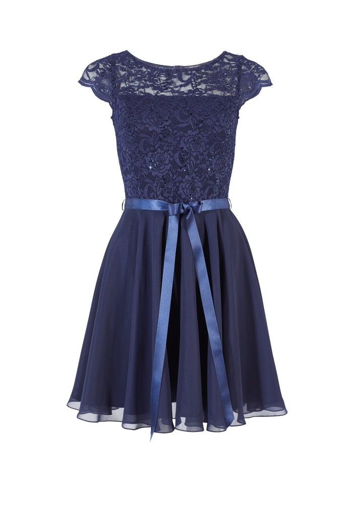 Kleid - Spitze / Chiffon