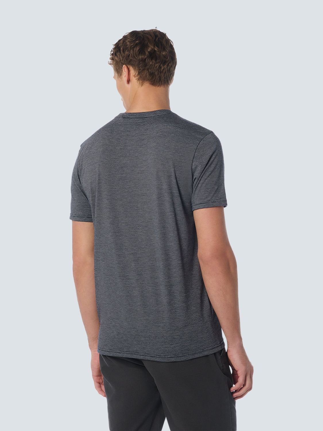 T-Shirt Crewneck 2 Coloured Stripes