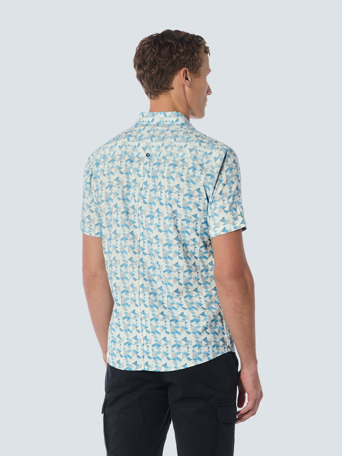 Shirt Short Sleeve Allover Printed
