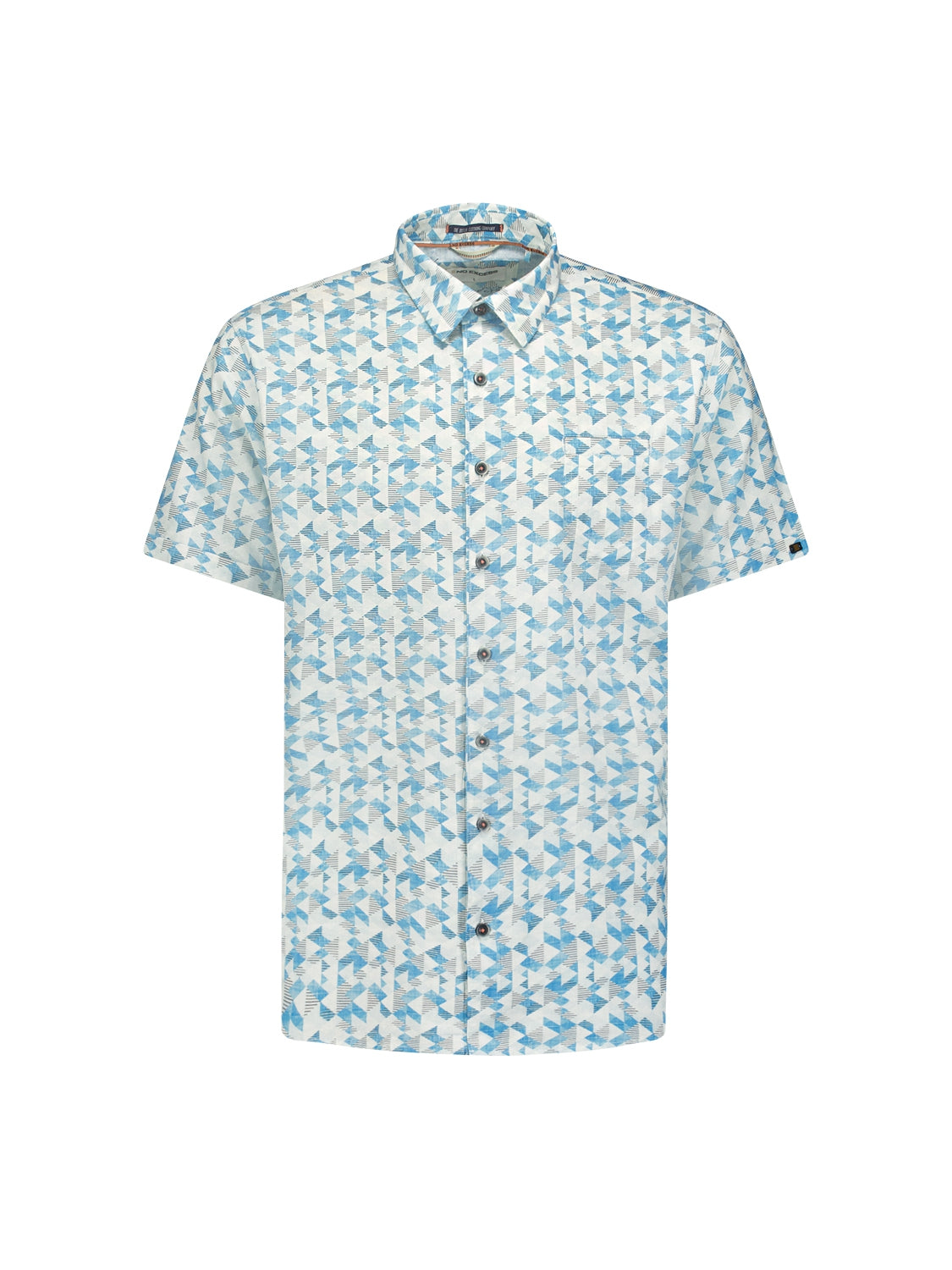 Shirt Short Sleeve Allover Printed