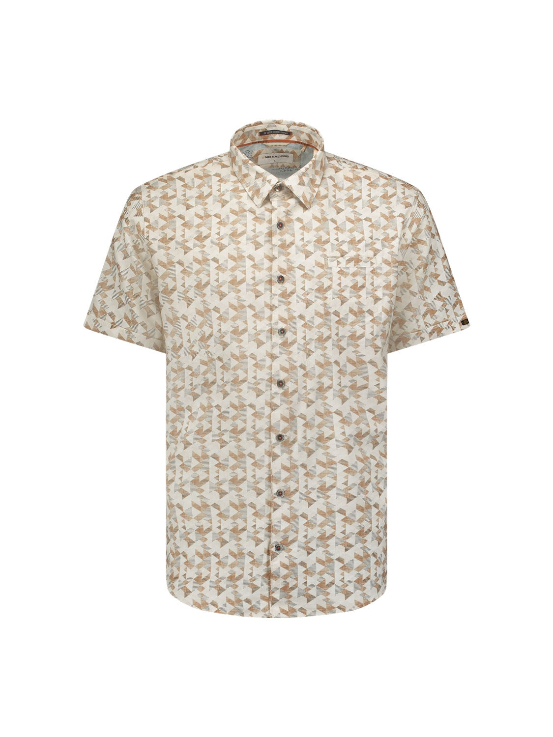 Shirt Short Sleeve Allover Printed
